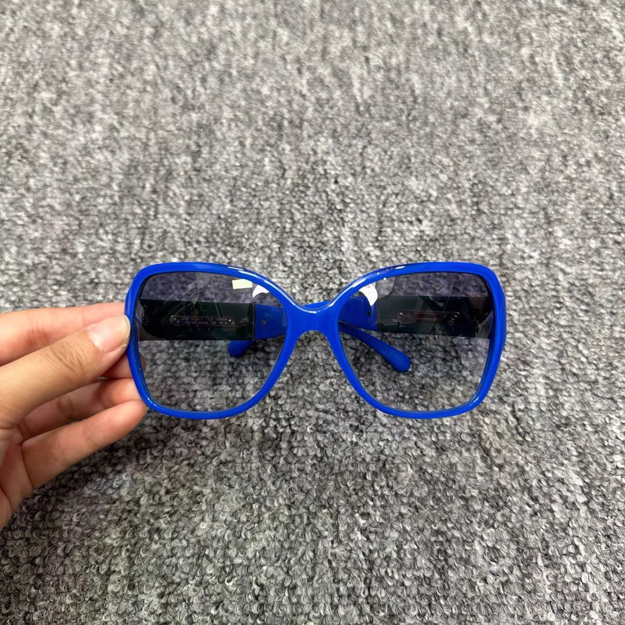 Chanel Chanel Blue Sunglasses K12 Size ONE SIZE - 1 Thumbnail