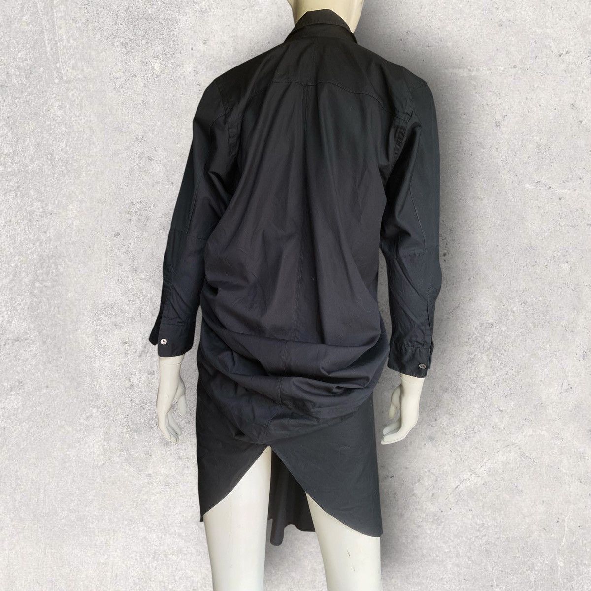 Junya Watanabe Fall11 Scrunch Pull Over Shirt Dress Size XS / US 0-2 / IT 36-38 - 10 Thumbnail