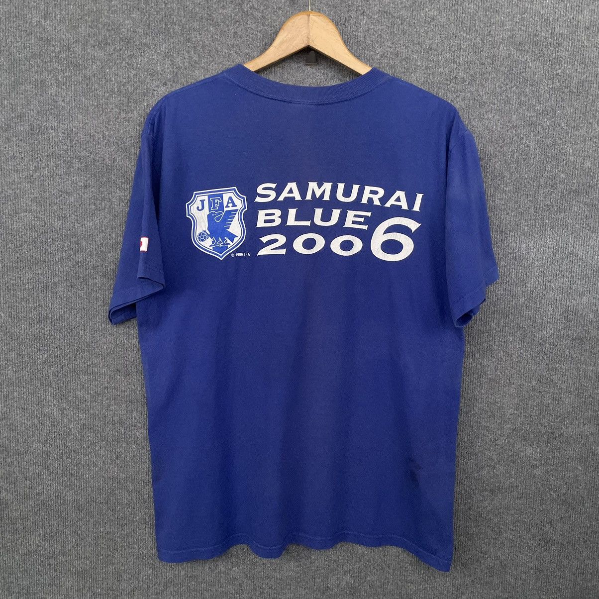 Disney × Vintage Vintage 2006 Japan FA Samurai Blue Football x Mickey Mouse Size US L / EU 52-54 / 3 - 7 Thumbnail