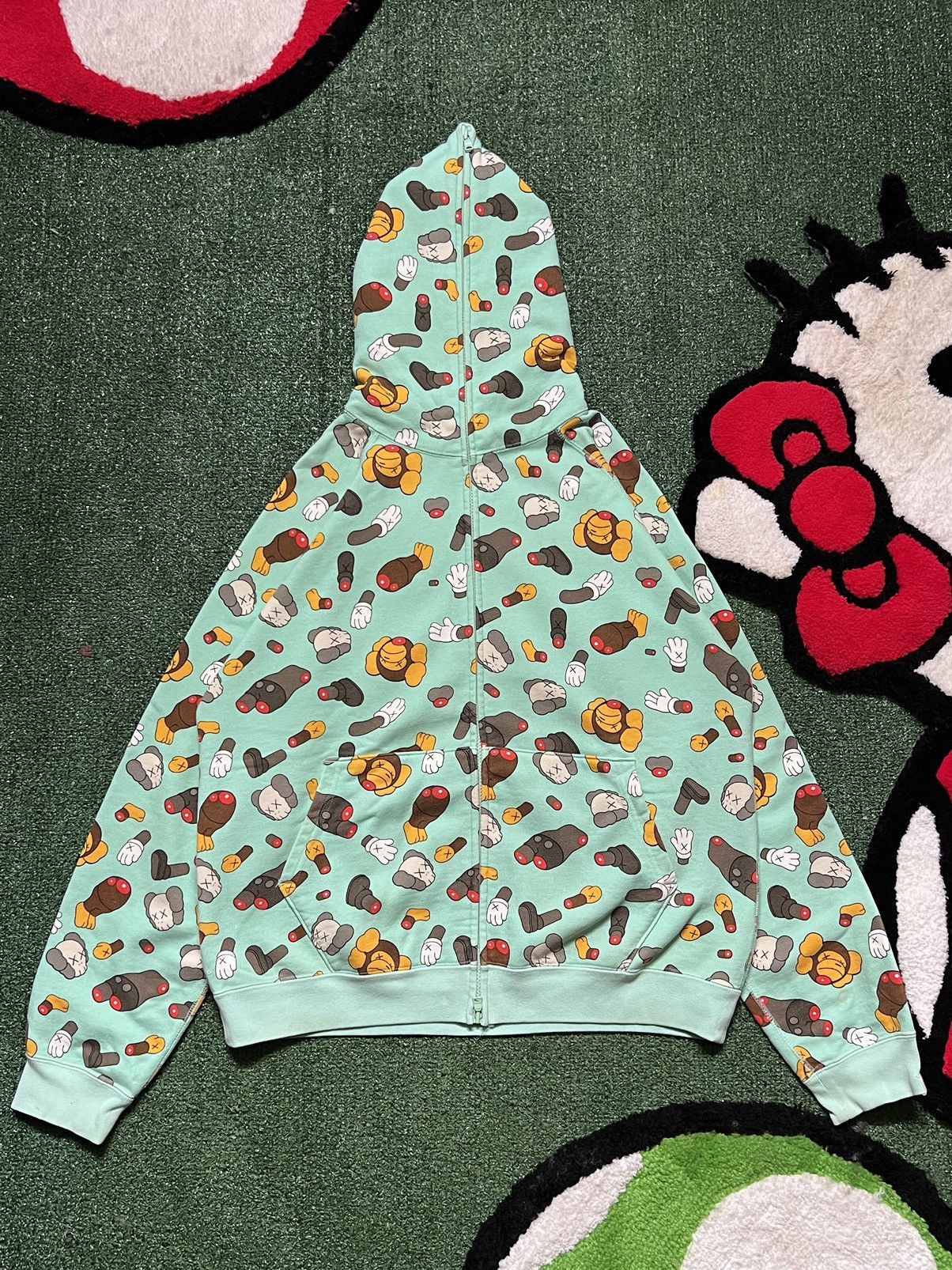 3セットAPE BAPE KAWS BABY MILO シャーク M CAMO - パーカー