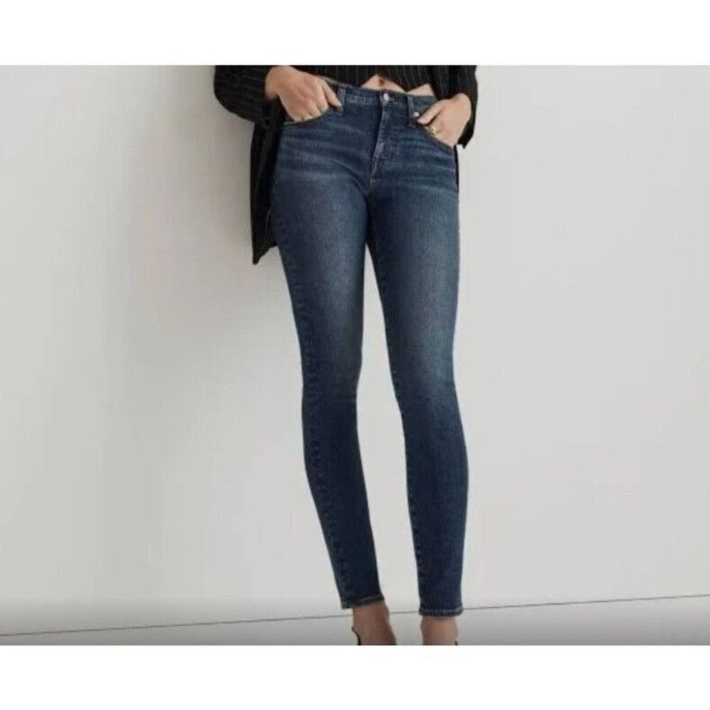 Madewell Madewell 10" High-Rise Skinny Jeans. Size 28. Excellent Size 28" / US 6 / IT 42 - 1 Thumbnail