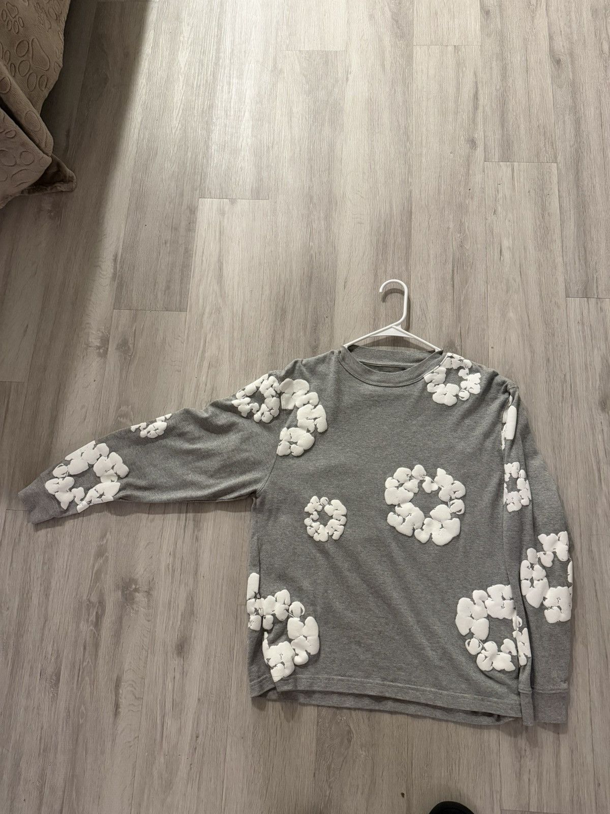 DENIM TEARS DENIM TEAR GRAY LONG SLEEVE! Size US S / EU 44-46 / 1 - 1 Thumbnail