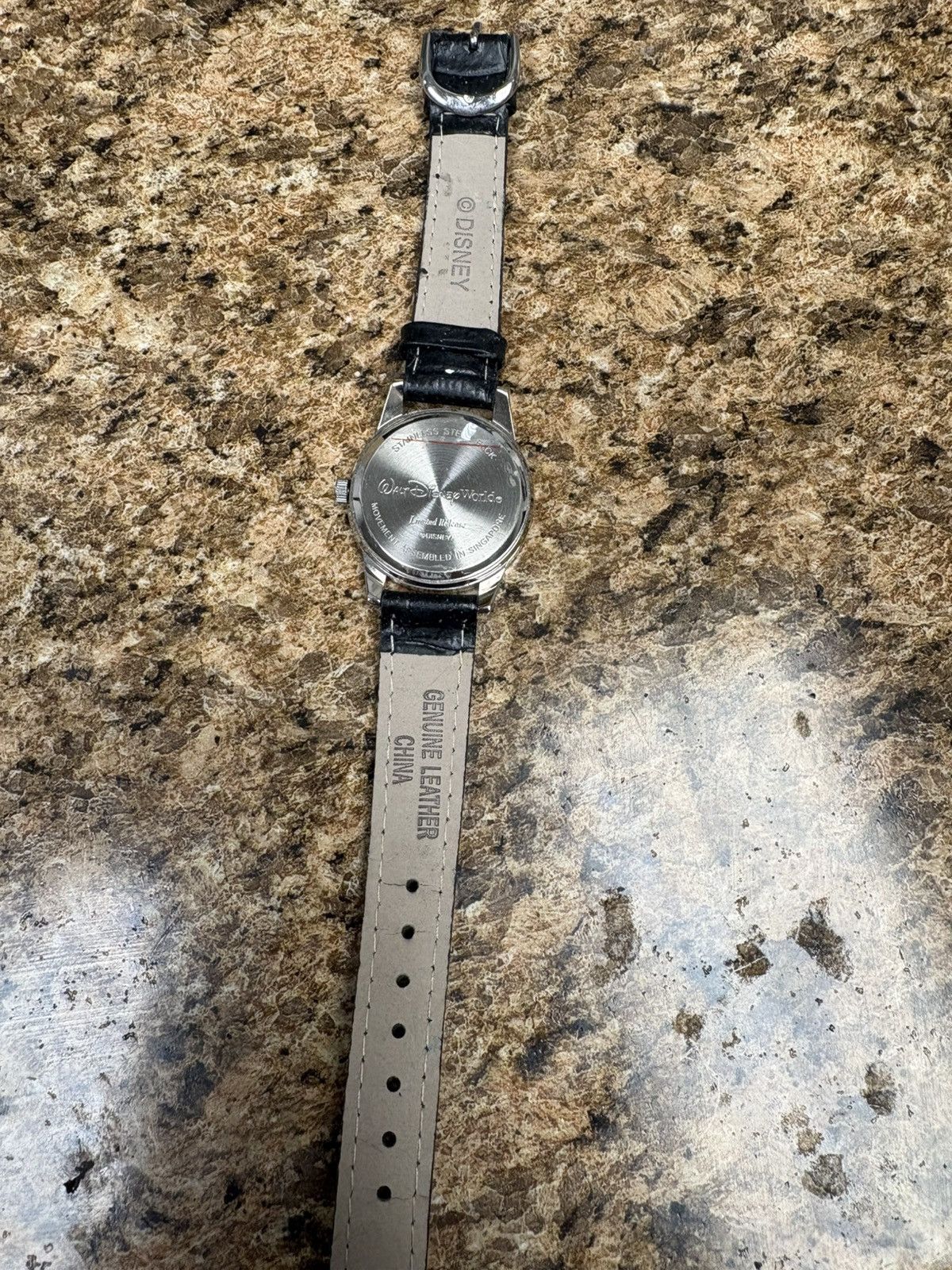 Disney Mickey Mouse Limited Release Watch Castle Dial Leather Band Size ONE SIZE - 5 Thumbnail
