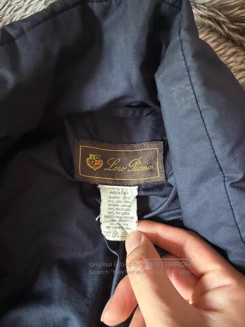 Loro Piana Loro Piana Navy blue down jacket Size US M / EU 48-50 / 2 - 3 Thumbnail
