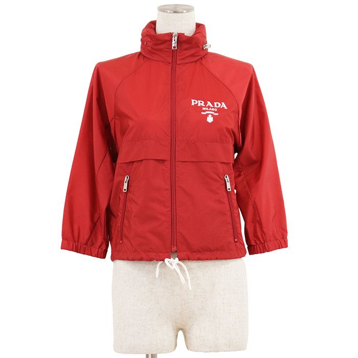 Prada Prada Prada Re-Nylon Jacket Textile Outerwear DUTY FREE for USA Size ONE SIZE - 1 Thumbnail