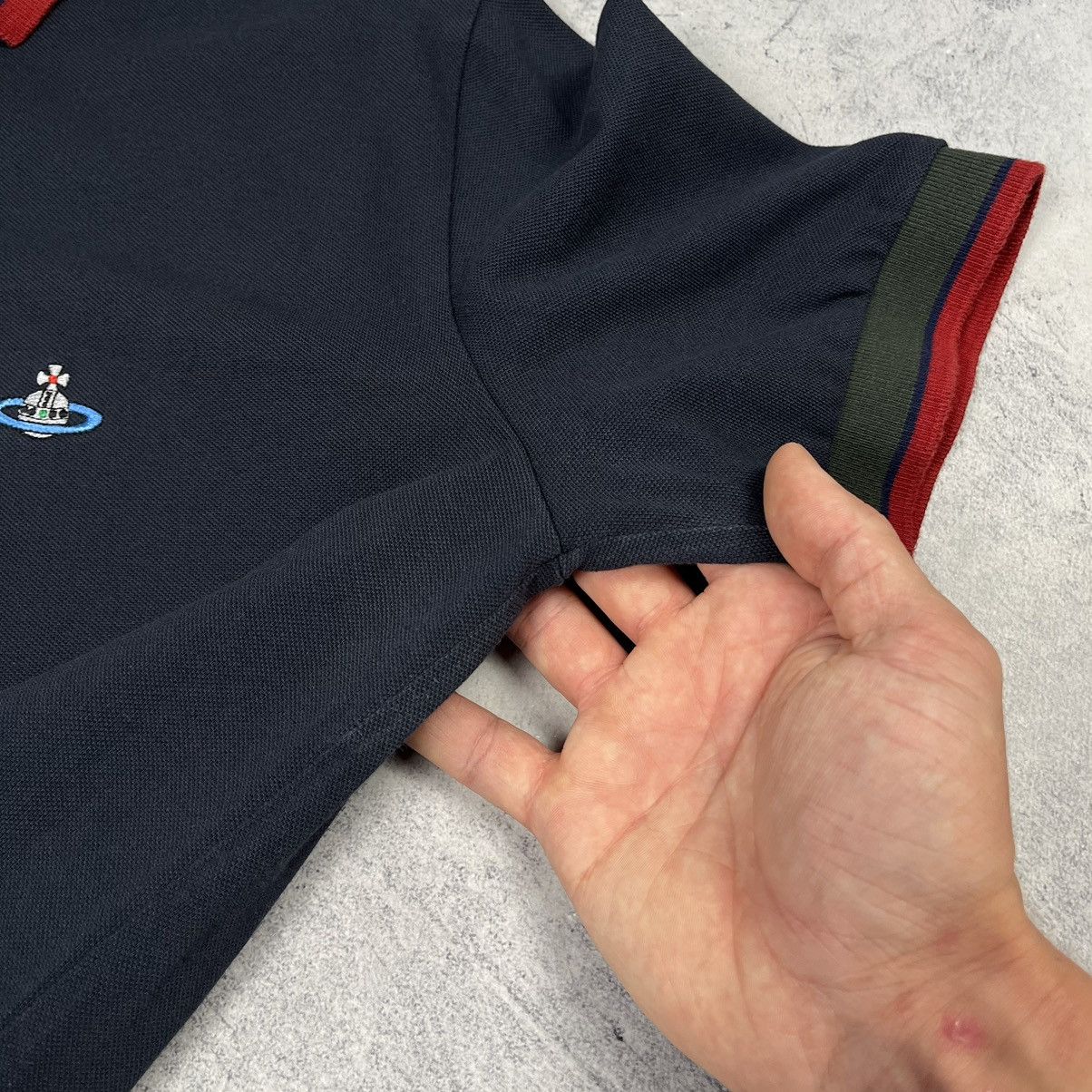Vivienne Westwood Vivienne Westwood orb logo polo shirt Size US L / EU 52-54 / 3 - 20 Thumbnail