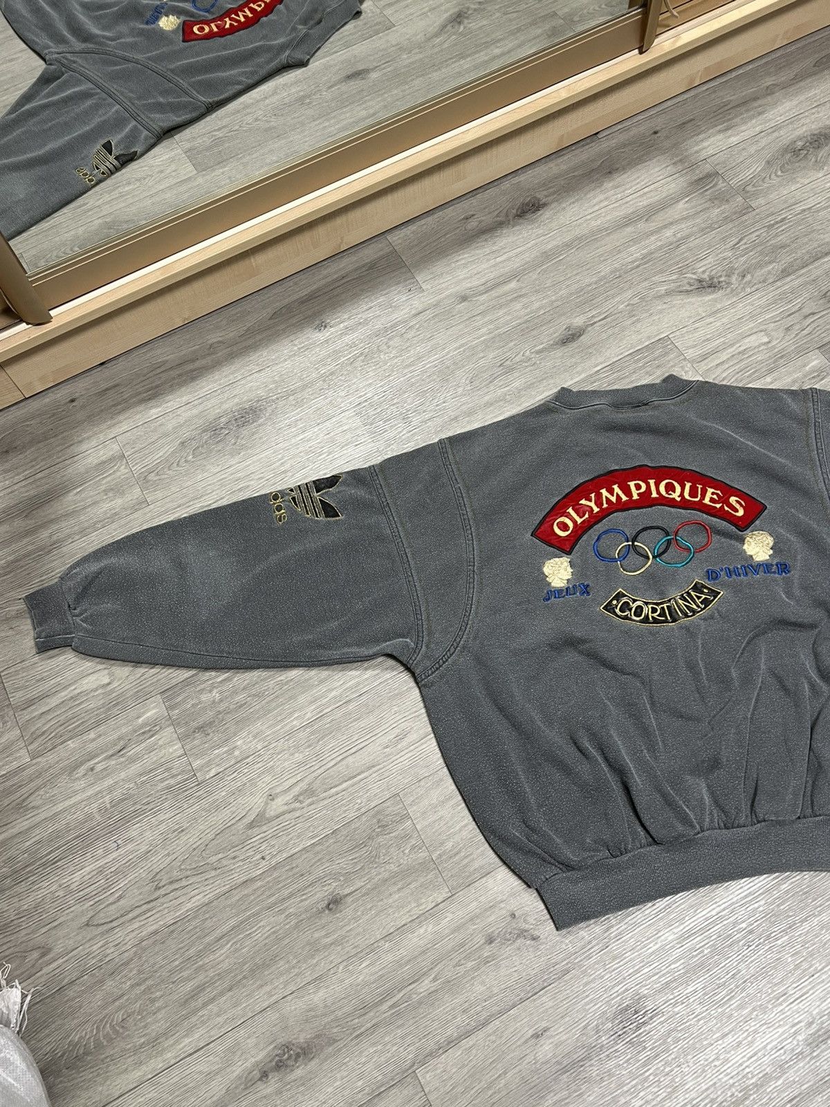 Adidas Olympic Grenoble Cortina St.Moritz 1968 sweatshirt