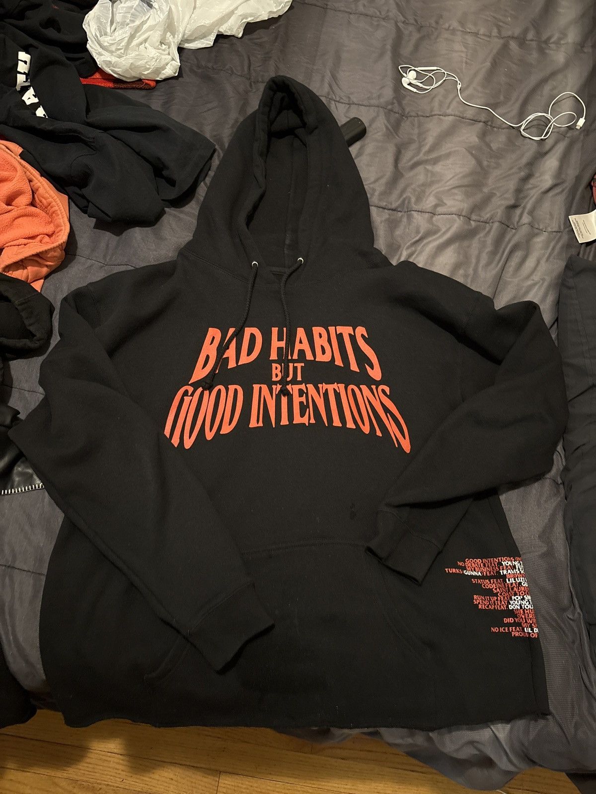 Vlone VLone x Nav hoodie Size US XL / EU 56 / 4 - 2 Thumbnail