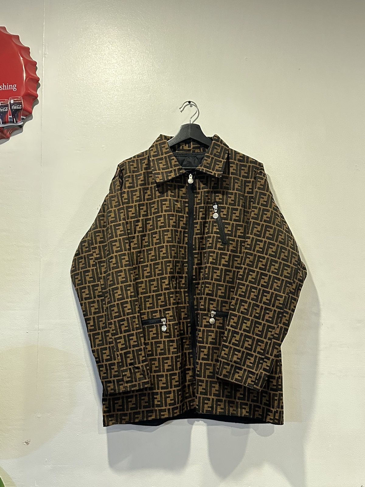 Fendi FENDI - Reversible Jacket Monogram Size US XL / EU 56 / 4 - 1 Thumbnail