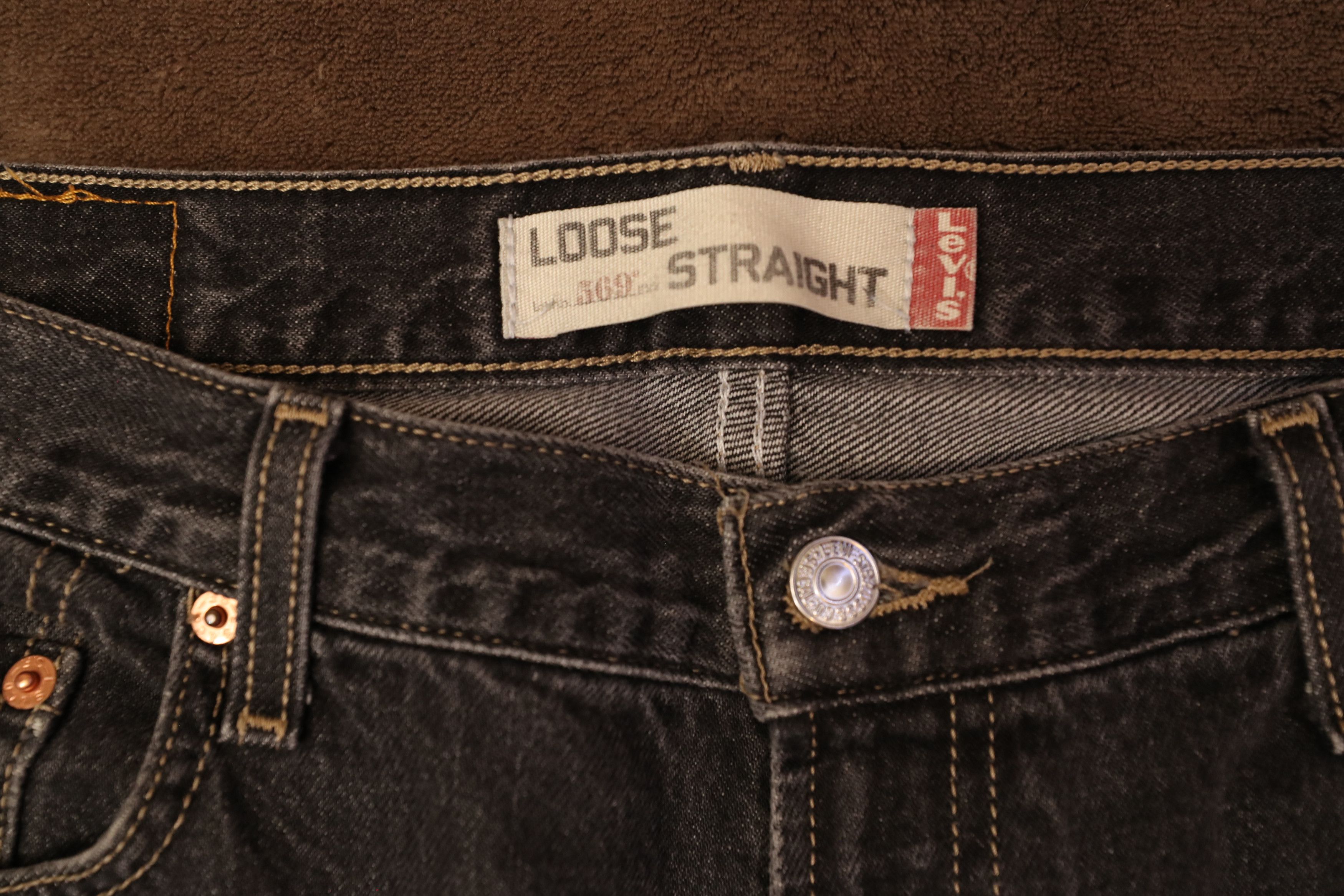 Levi's Levis 569 LOOSE STRAIGHT FIT MEN'S JEANS (34x32) Size US 36 / EU 52 - 5 Thumbnail