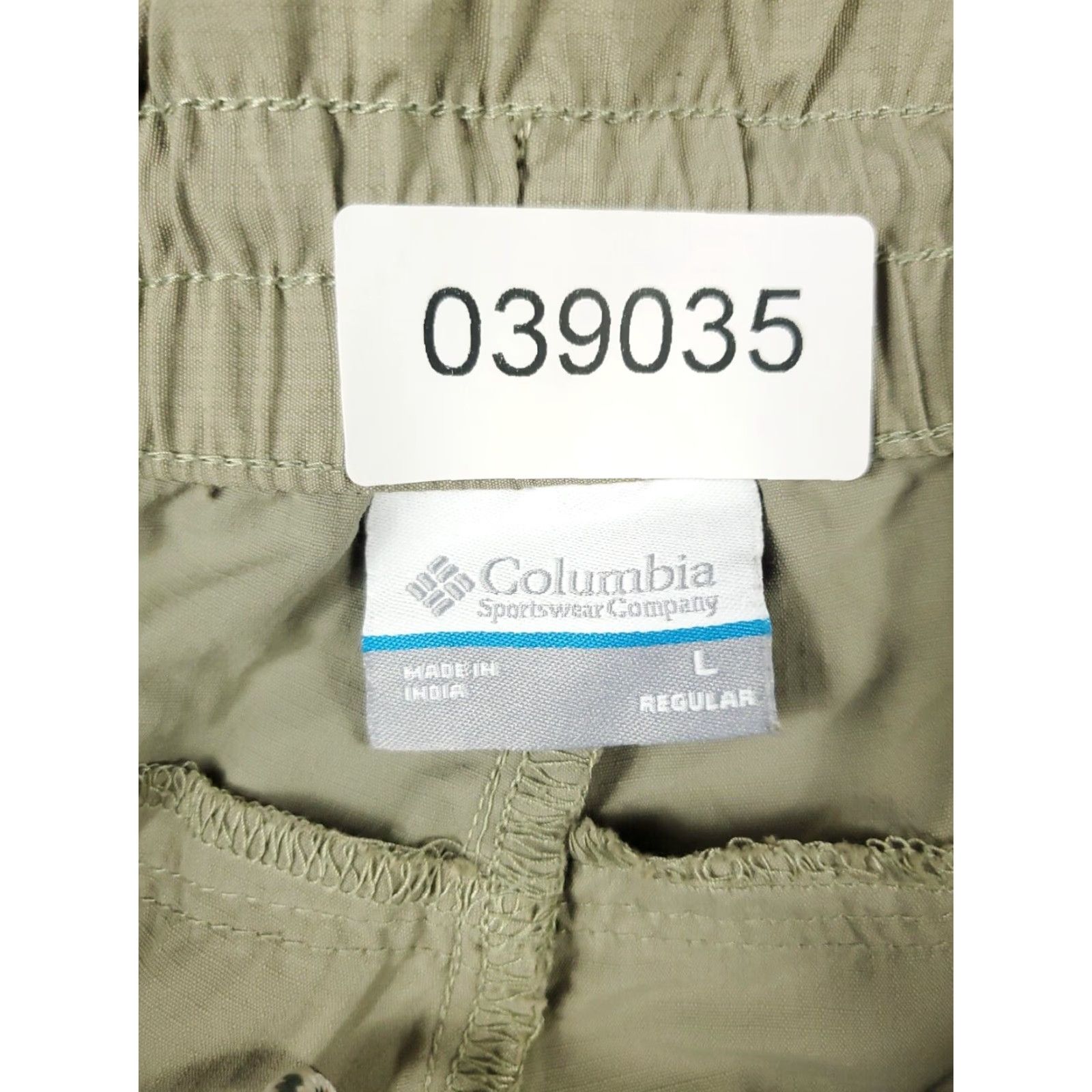 Vintage Columbia Pants Womens Size Large Beige Cargo Lace Tie Active Outdoors Jogger Size 36" / US 14 / IT 50 - 8 Thumbnail