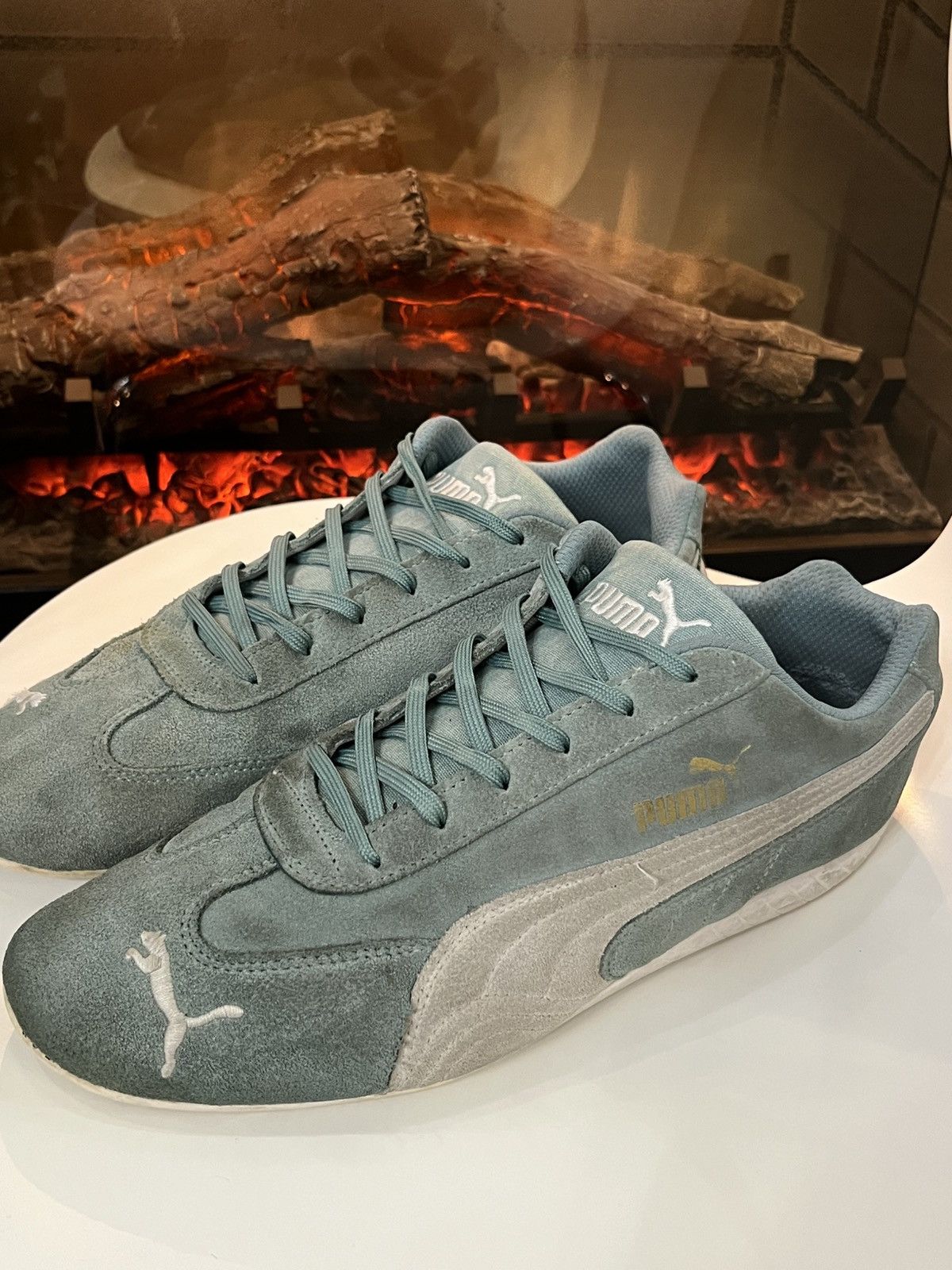 Puma 🔥00’S PUMA SPEEDCAT OG SUEDE LOW TOP Y2K SNEAKERS Size US 10.5 / EU 43-44 - 8 Thumbnail