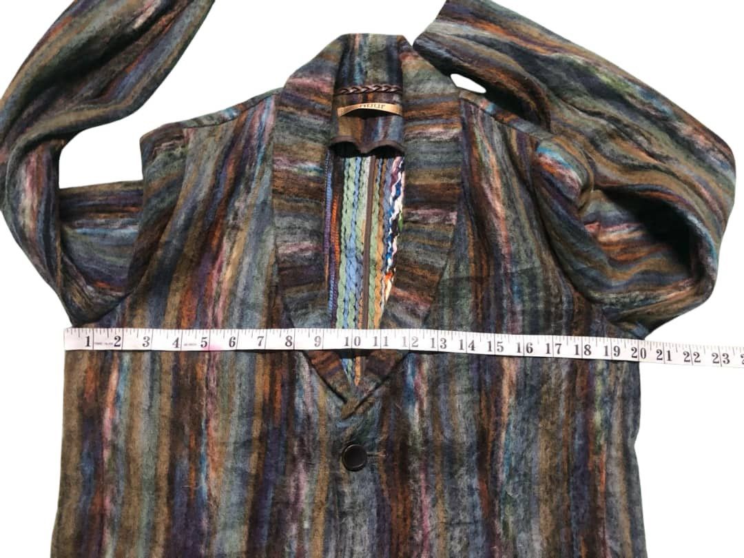 Aran Isles Knitwear × If Six Was Nine × Nuur RARE NUUR MULTICOLOR KNIT WOOL INSPIRED COOGI STYLE Size US M / EU 48-50 / 2 - 16 Thumbnail