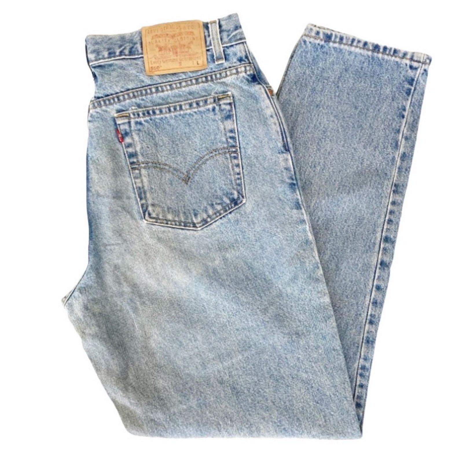 Levi's Vintage Levi’s 550 high waisted mom jeans Size 33" - 1 Thumbnail
