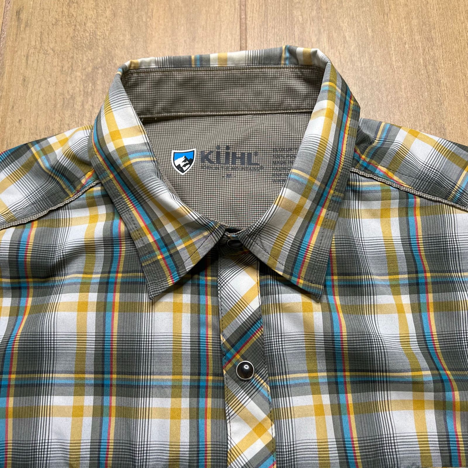 Kuhl Kuhl Response Plaid Short Sleeve Shirt Mens Sz M Outdoor Size US M / EU 48-50 / 2 - 2 Thumbnail