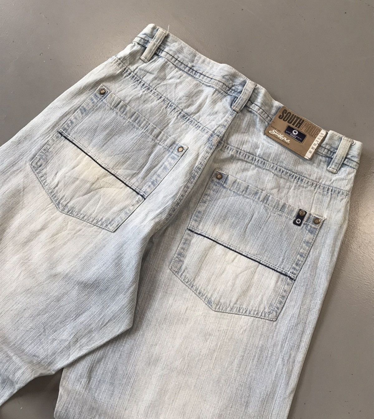 Southpole Vintage souhtpole brown tab denim Size US 34 / EU 50 - 7 Thumbnail