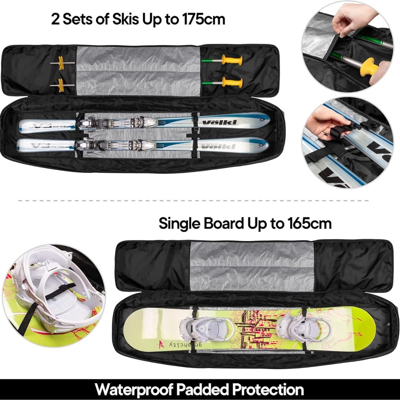 Other Ski Carrier Bag Size ONE SIZE - 4 Thumbnail