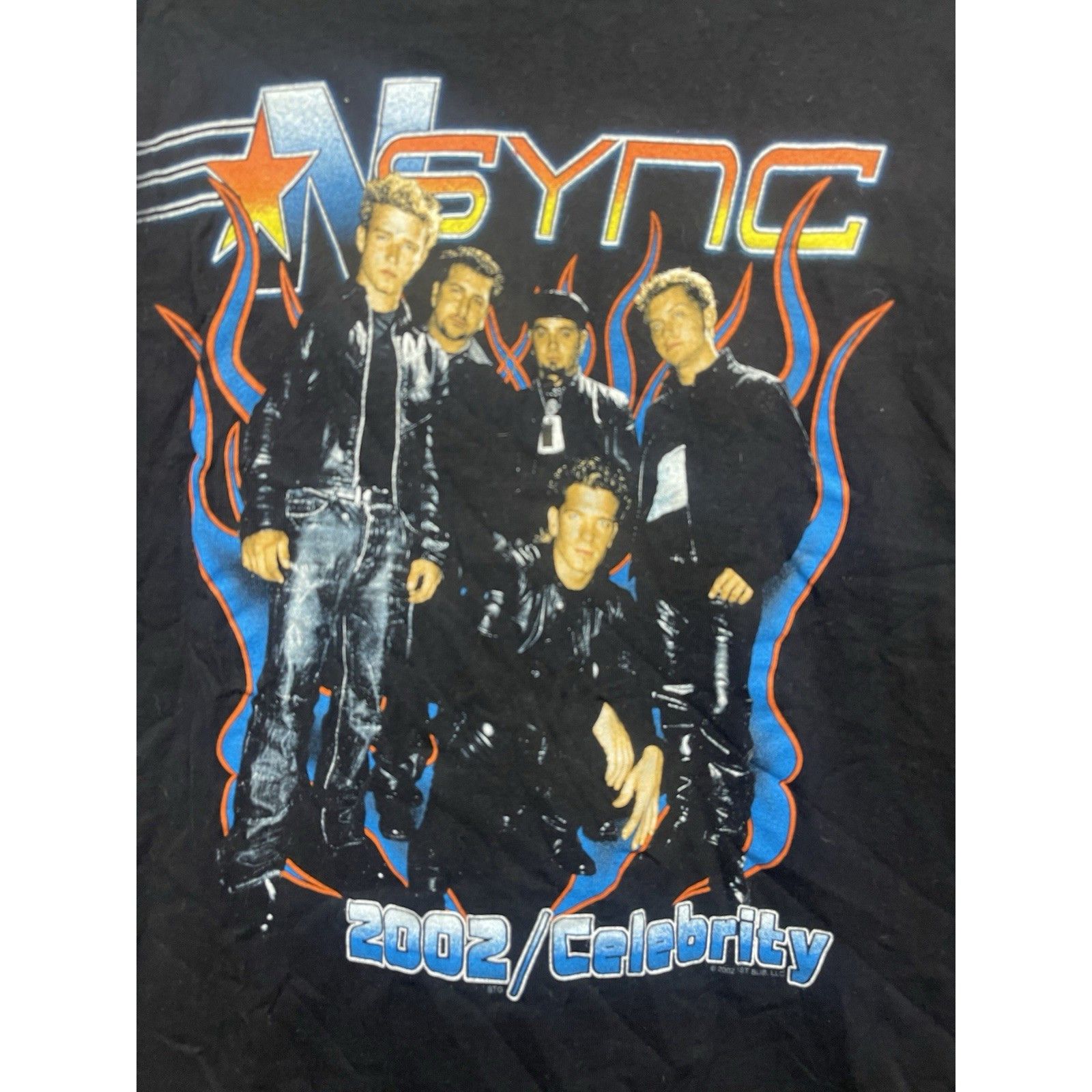 Other Vintage y2K 2000s NSYNC Graphic T Shirt Celebrity Tour VTG T Size US M / EU 48-50 / 2 - 2 Thumbnail