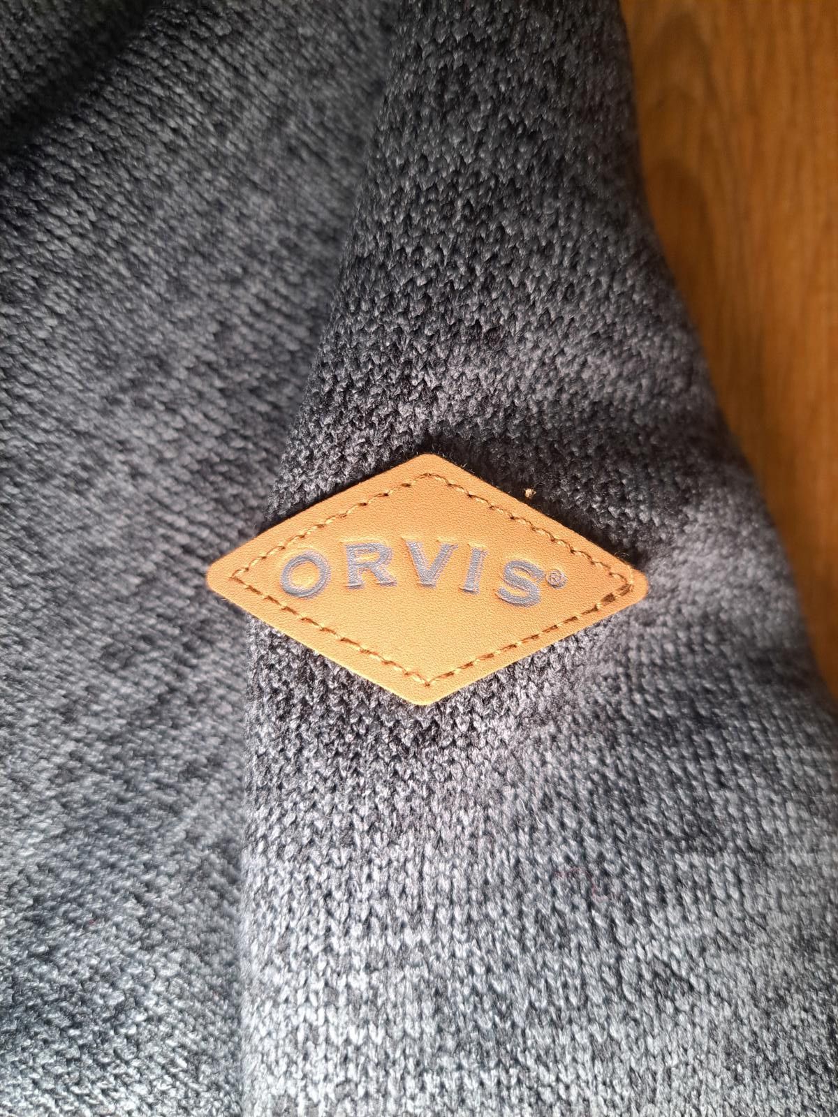 Orvis Orvis Fleece Jacket Sweater Mens Medium Gray Quarter Zip Size US M / EU 48-50 / 2 - 3 Thumbnail