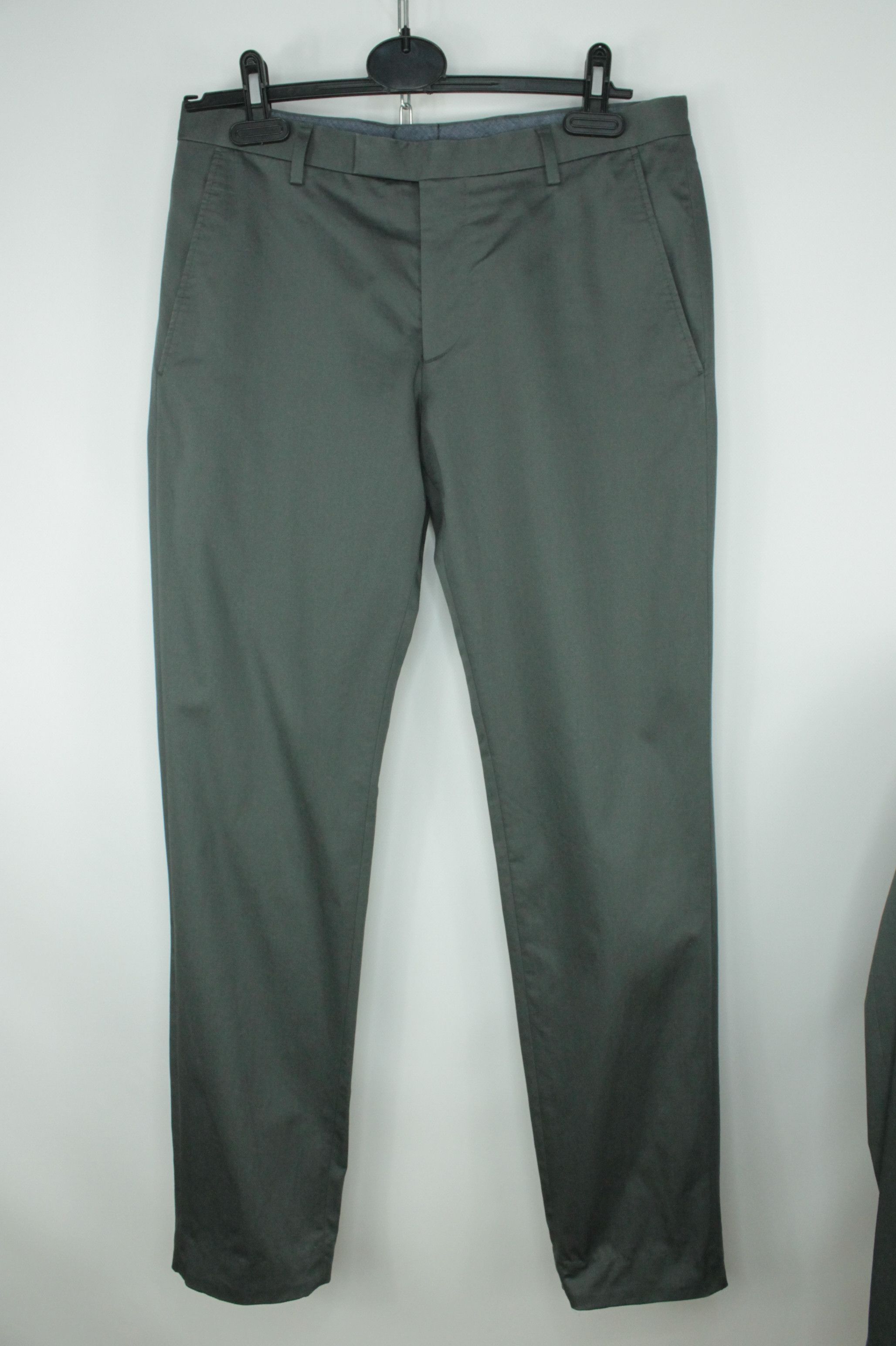 Joop! JOOP! Slim-Fit Gray Stretch Cotton Formal Pants Suit Size 34R - 11 Thumbnail