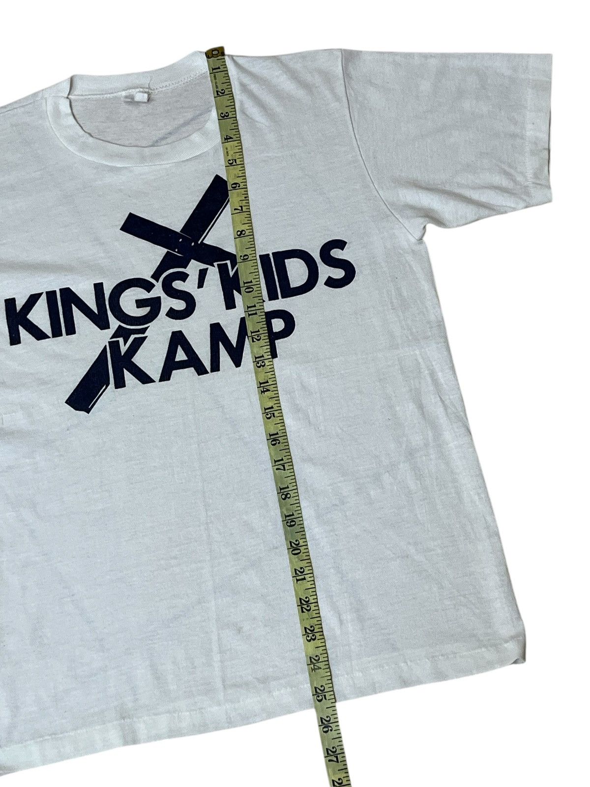 Vintage VINTAGE 80s KINGS KIDS KAMP 50/50 TEE SHIRT Size US S / EU 44-46 / 1 - 11 Thumbnail