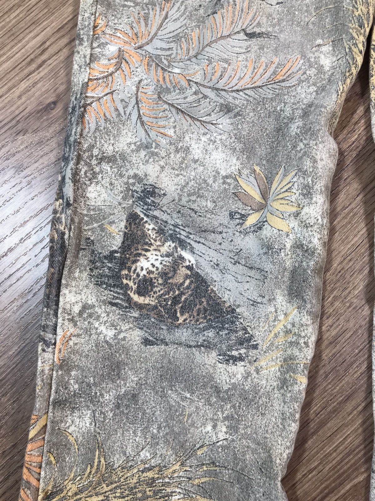 Vintage Angelo Marani Rare Full Print Pants Size US 32 / EU 48 - 3 Thumbnail
