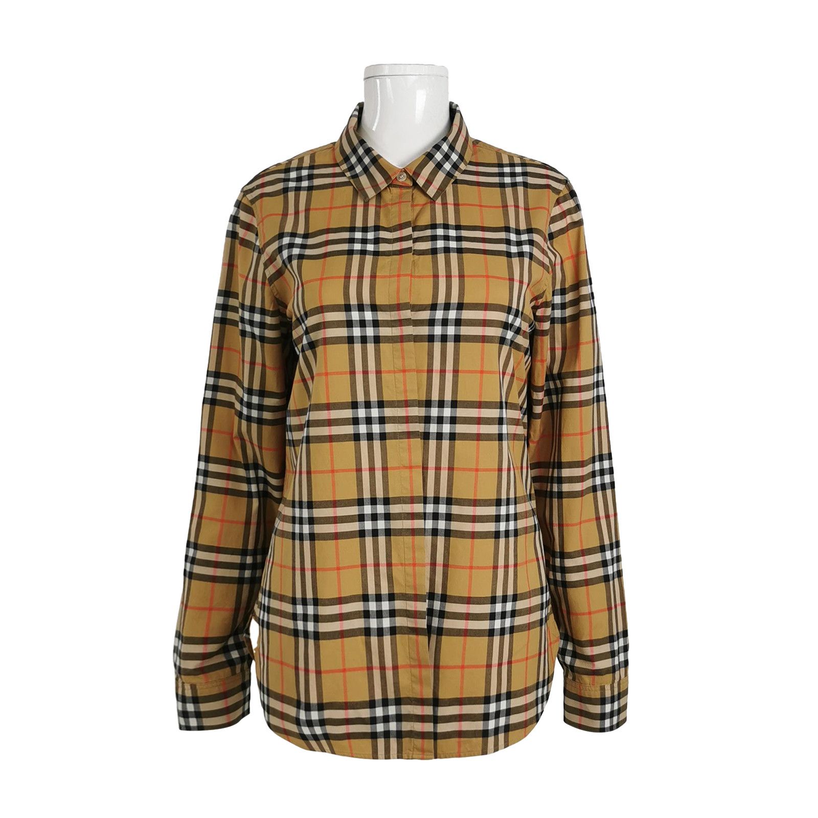 Burberry Burberry Women s Button Ups Size S / US 4 / IT 40 - 1 Thumbnail