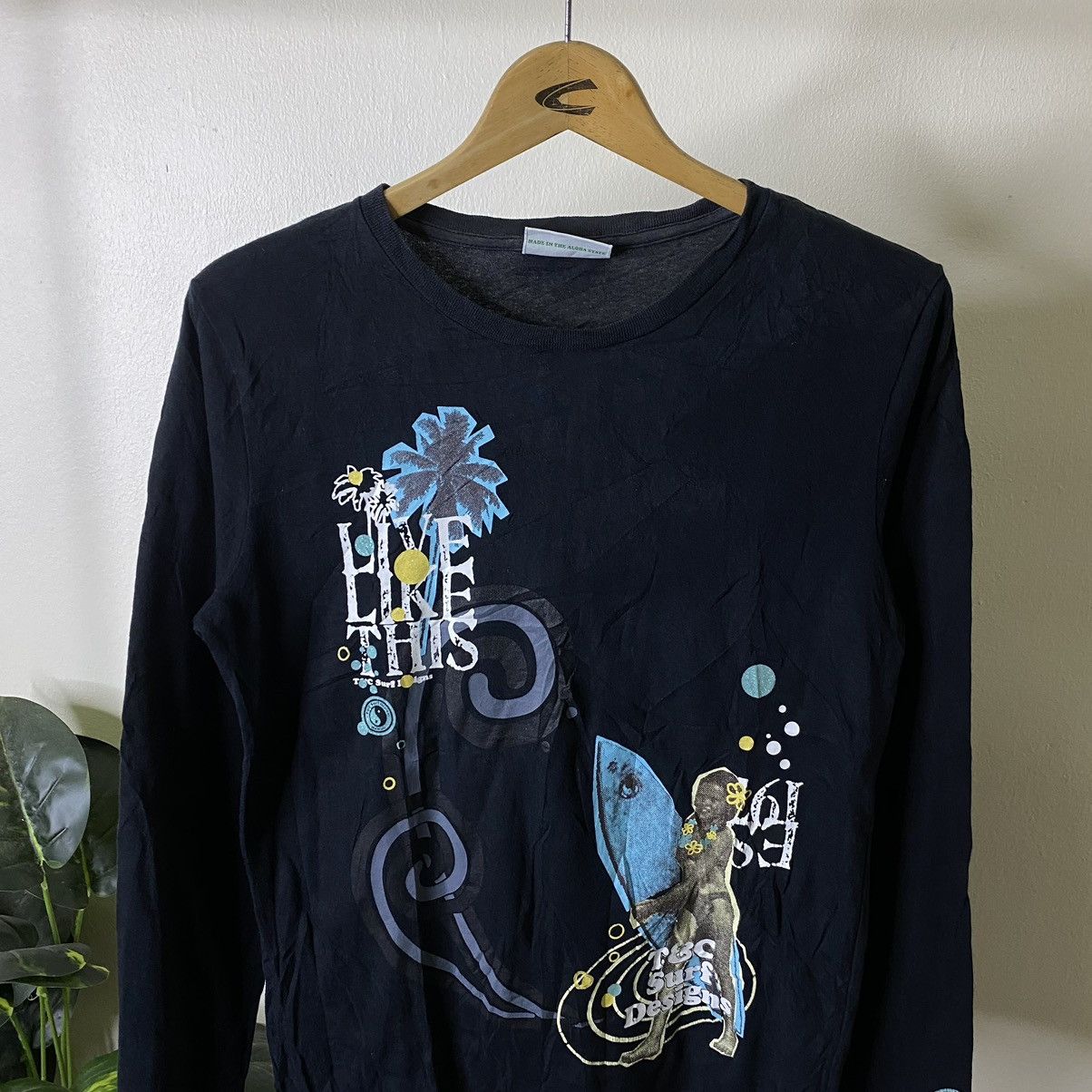 Vintage Vintage Y2K T&C Surf Rare Graphic LS Tee Surf Style Size US S / EU 44-46 / 1 - 2 Thumbnail