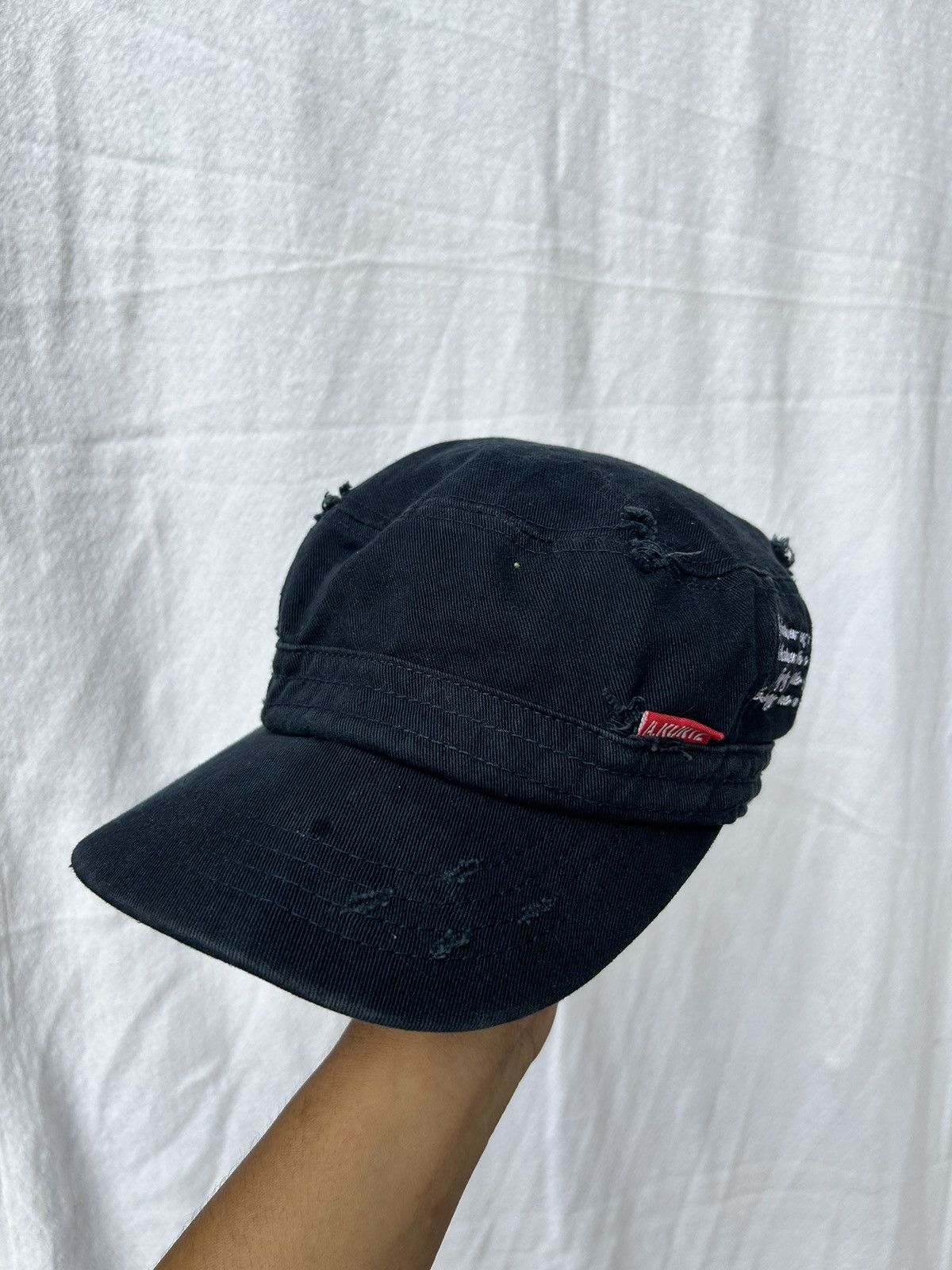 Hysteric Glamour Distressed Cadet Poem Hats Size ONE SIZE - 2 Thumbnail