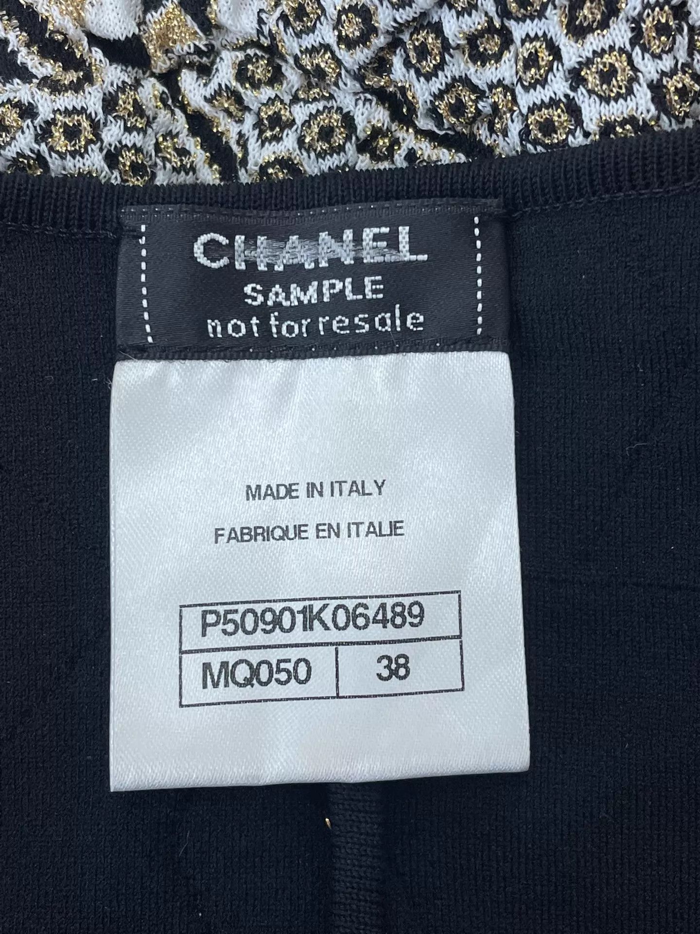 Chanel Chanel Dubai Collection Gold Thread Embroidered Vest Size 38 Size S / US 4 / IT 40 - 4 Thumbnail