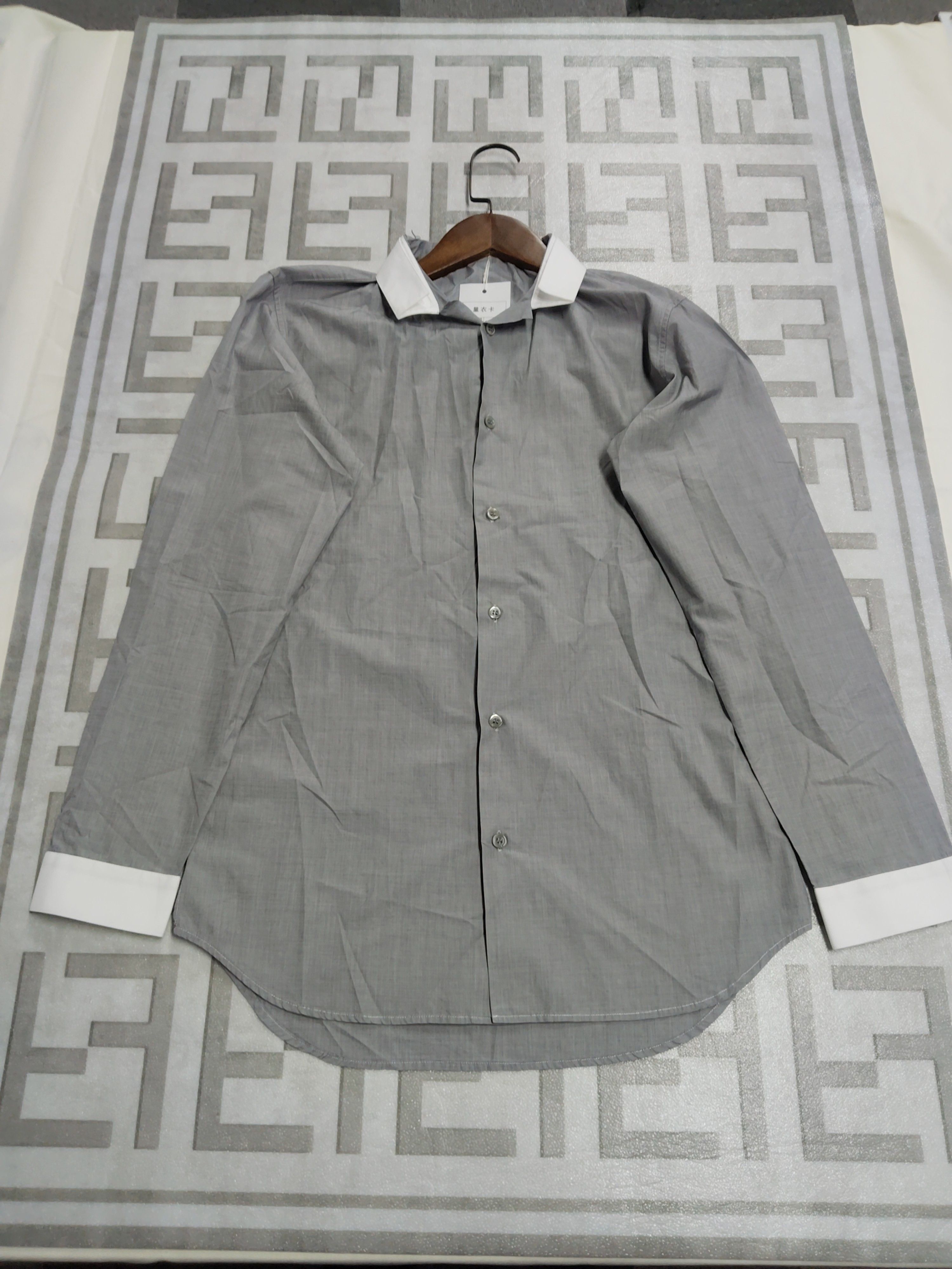 Dior Dior Contrast Collar Button Up Shirt Size S Size US S / EU 44-46 / 1 - 1 Thumbnail