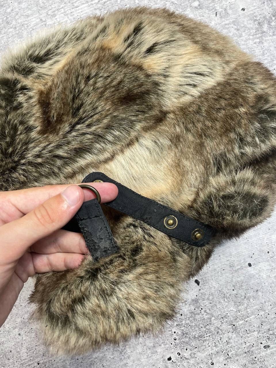 Japanese Brand Vintage Fuzzy Fur Trapper Hat Usanka Y2K Size ONE SIZE - 5 Thumbnail