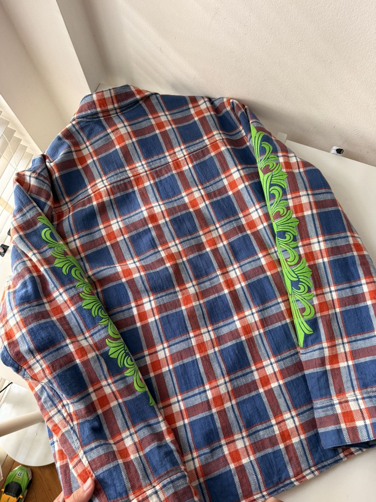 Chrome Hearts Chrome hearts flanel button shirt Size US M / EU 48-50 / 2 - 2 Thumbnail