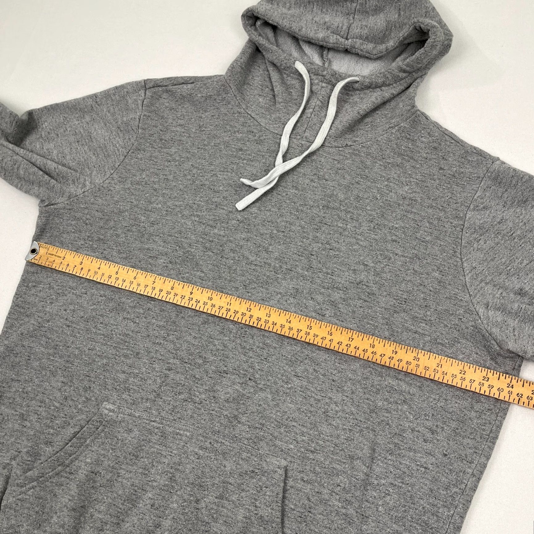 Marine Layer Marine Layer Hoodie Womens XL Gray Fleece Sweatshirt Pullover Casual Hooded Pockets Zipper Embroidered Logo Size XL / US 12-14 / IT 48-50 - 4 Thumbnail