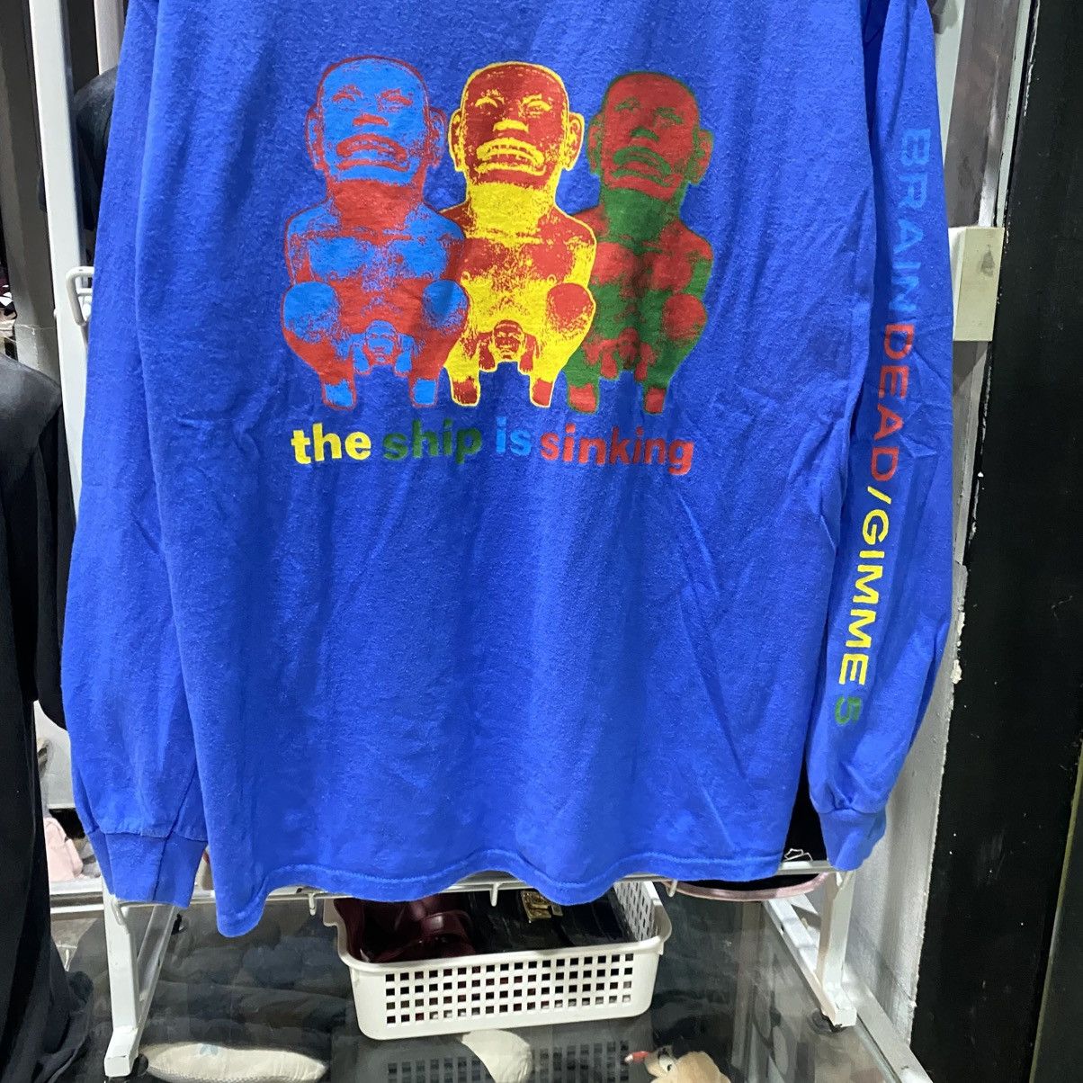 Brain Dead × Gimme Five Brain Dead X Gimme 5 “The Ship Is Sinking” L/S T-shirts Size US L / EU 52-54 / 3 - 4 Thumbnail