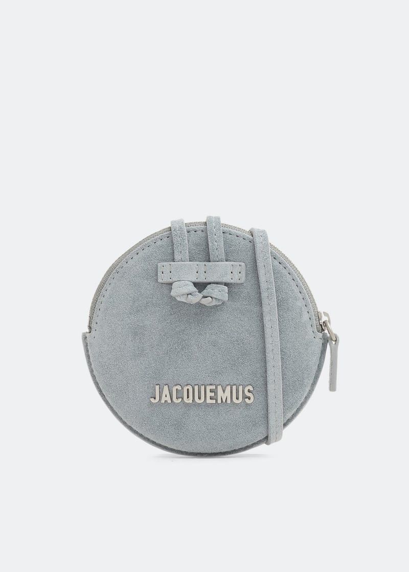 Jacquemus o1mle0625 Size: OS / Le Pitchou Mini Coin Purse in Gray Size ONE SIZE - 1 Thumbnail