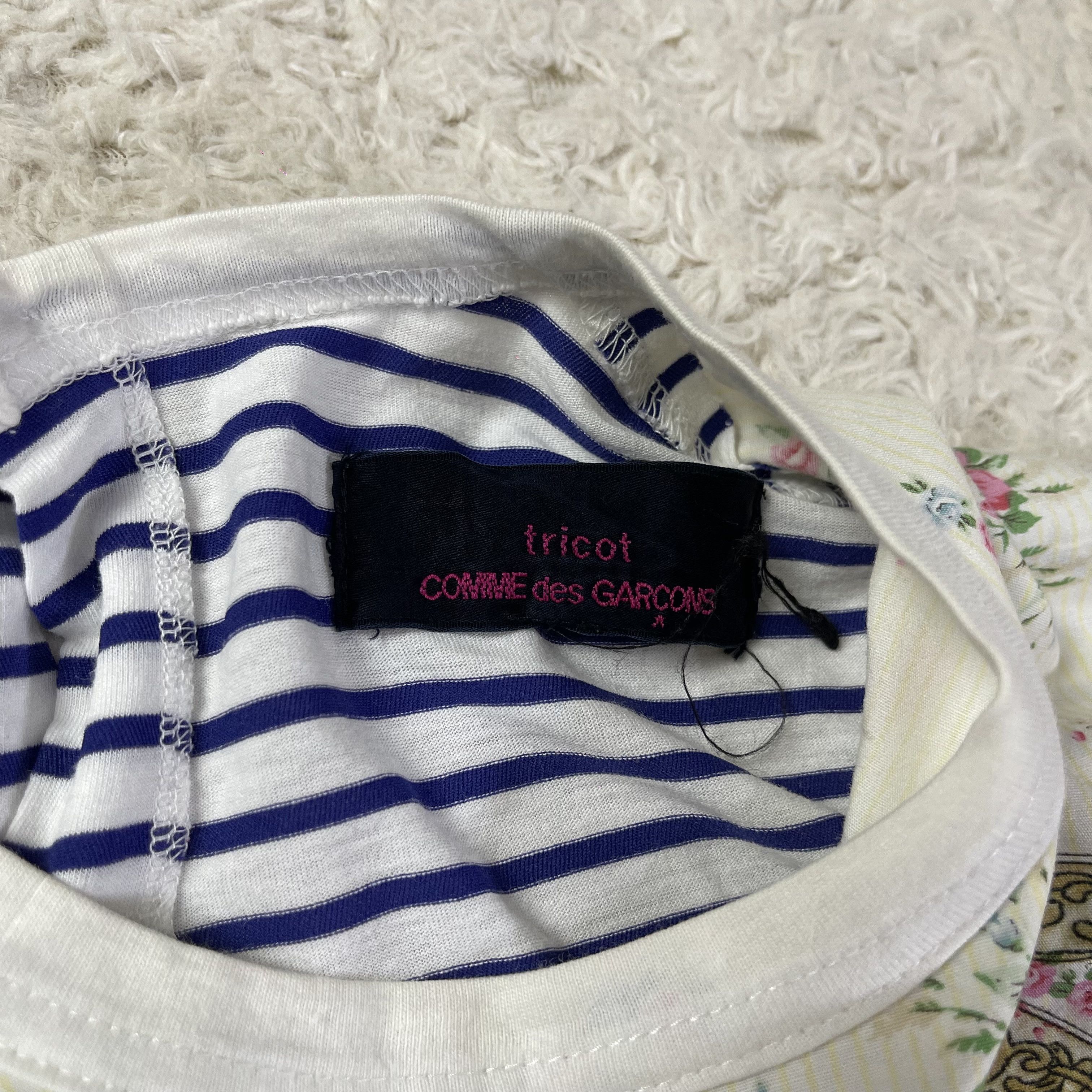 Tricot Comme des Garcons Comme des Garçons Tricot Long Sleeve Graphic Shirt Size S / US 4 / IT 40 - 3 Thumbnail