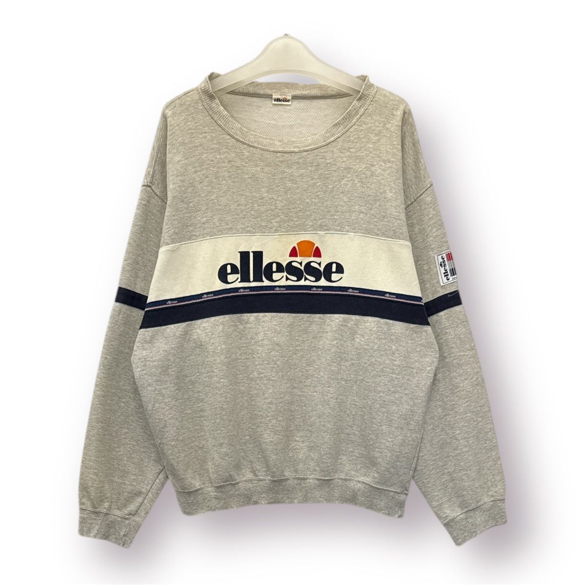 Ellesse × Vintage 🔥 Vintage Ellesse Spellout Sweatshirt - L Size US M / EU 48-50 / 2 - 1 Thumbnail