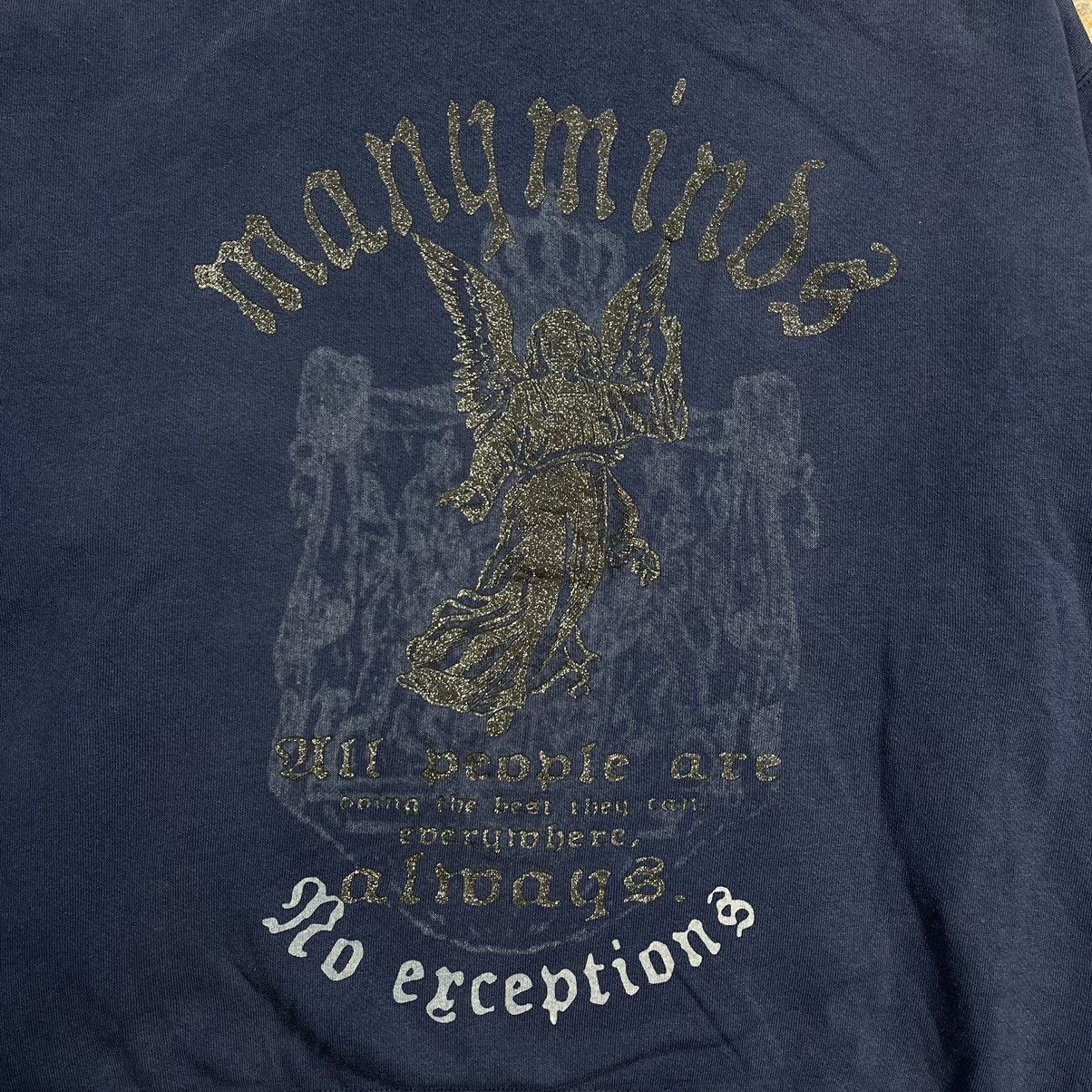 14th Addiction × Japanese Brand × Le Grande Bleu (L.G.B.) Y2k Smorky Garnish glitter printed hoodie Size US M / EU 48-50 / 2 - 3 Thumbnail