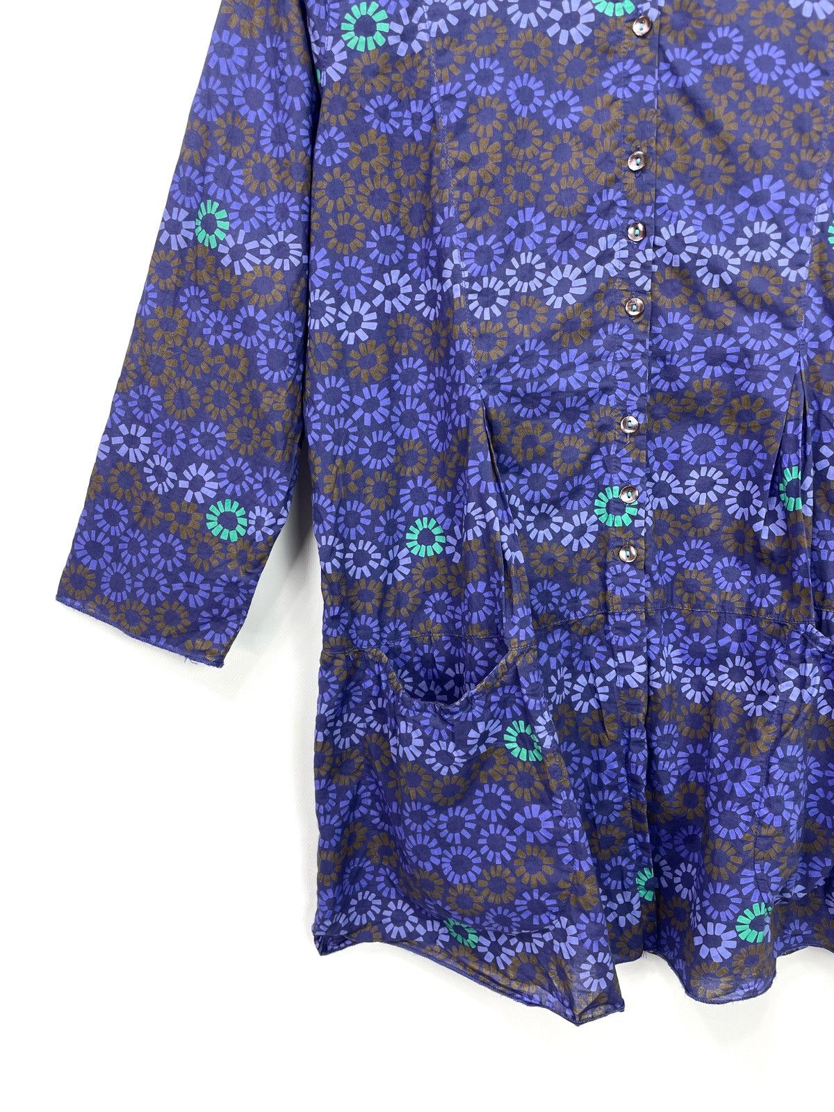 Gudrun Sjoden Gudrun Sjoden Organic Cotton Pocket Tunic Lagenlook Boho Size S / US 4 / IT 40 - 5 Thumbnail