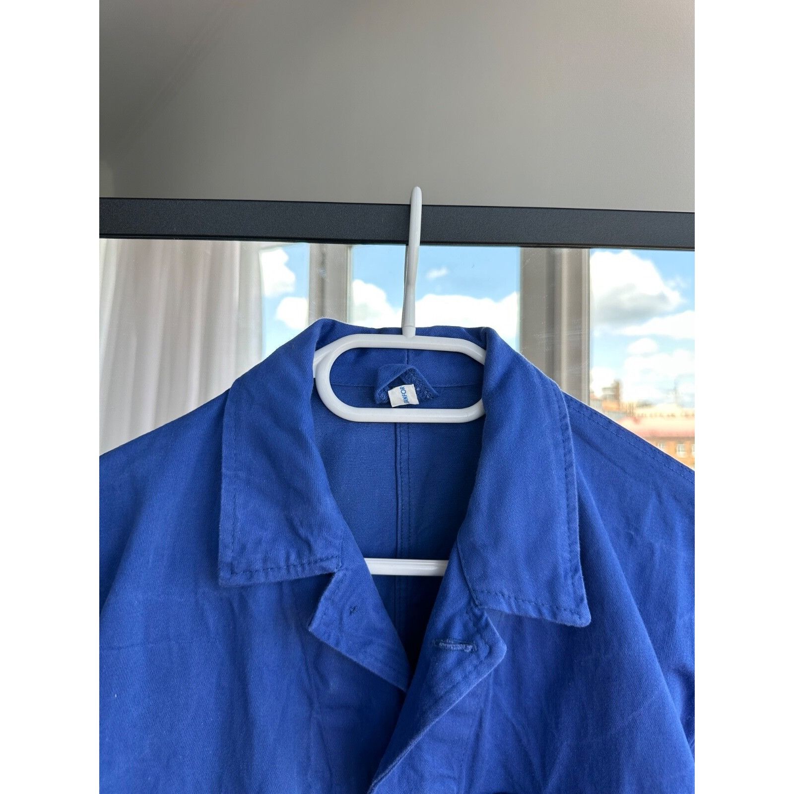 Vintage Vintage Sanfor 70s French Workwear Navy Jacket Sz M Size US M / EU 48-50 / 2 - 5 Thumbnail