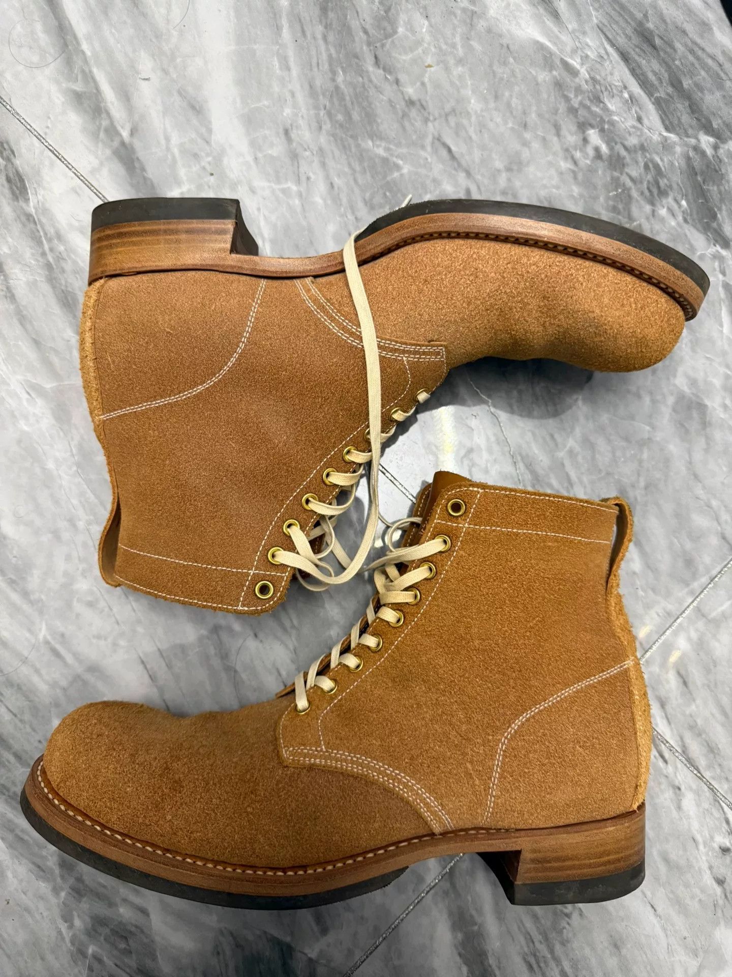 Japanese Brand Clinch Lace Up Work Boots Size US 10.5 / EU 43-44 - 1 Thumbnail