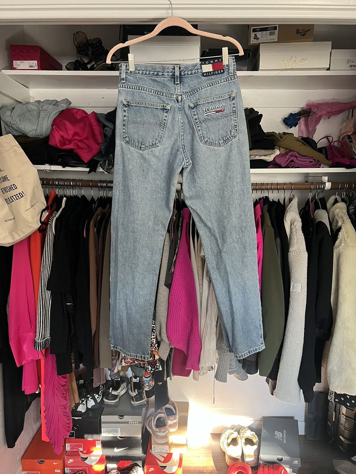 Tommy Hilfiger × Vintage Vintage 90s Tommy Hilfiger distressed relaxed fit jeans Size 27" / US 4 / IT 40 - 10 Thumbnail