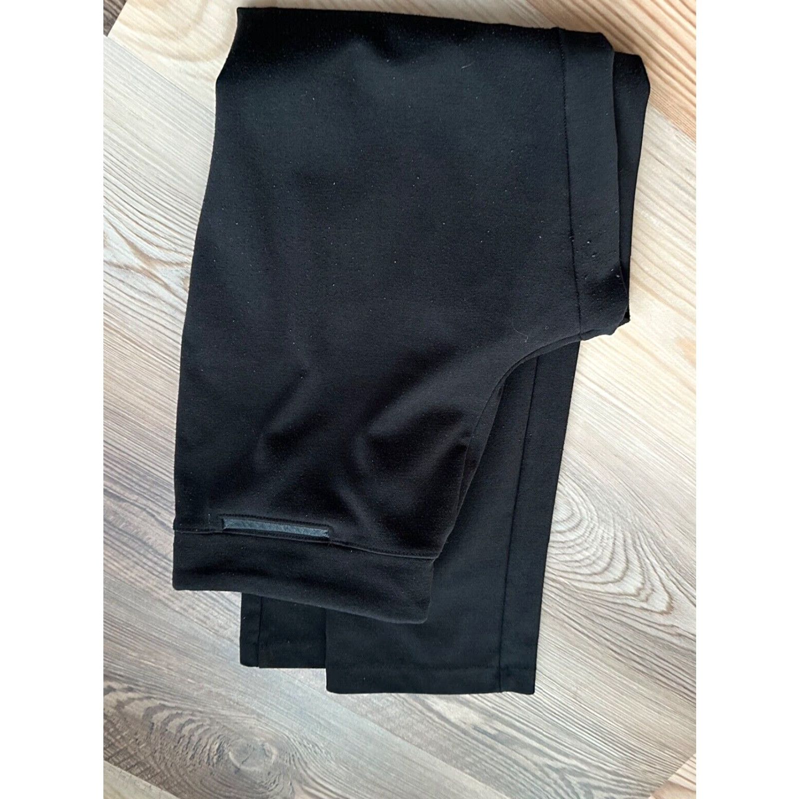Chaps CHAPS Women's Dress Pants Pull-On Elastic Waist Black Large Straight Leg Size 36" / US 14 / IT 50 - 4 Thumbnail