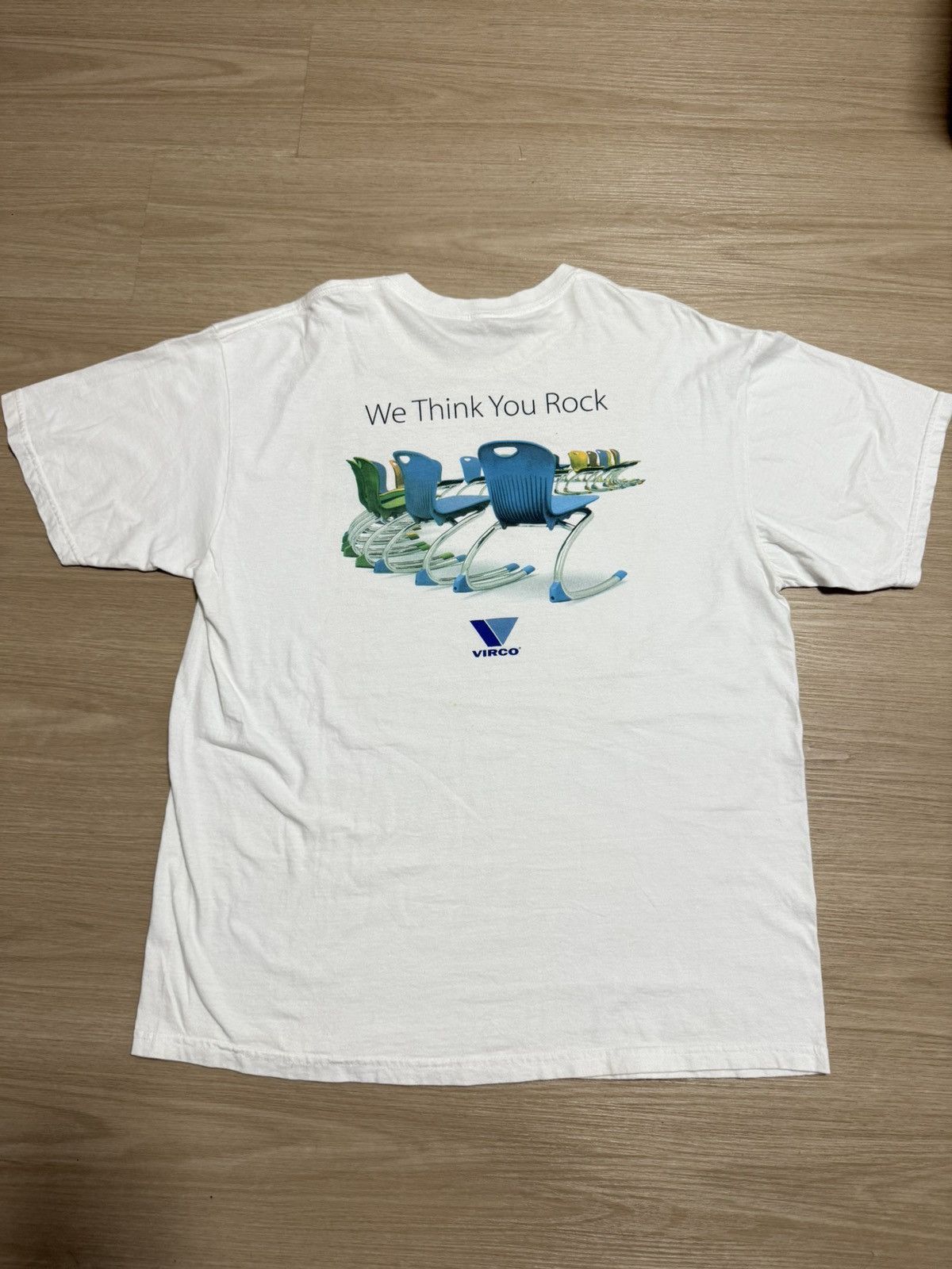 Vintage Vintage VIRCO T-Shirt Size US XL / EU 56 / 4 - 2 Thumbnail