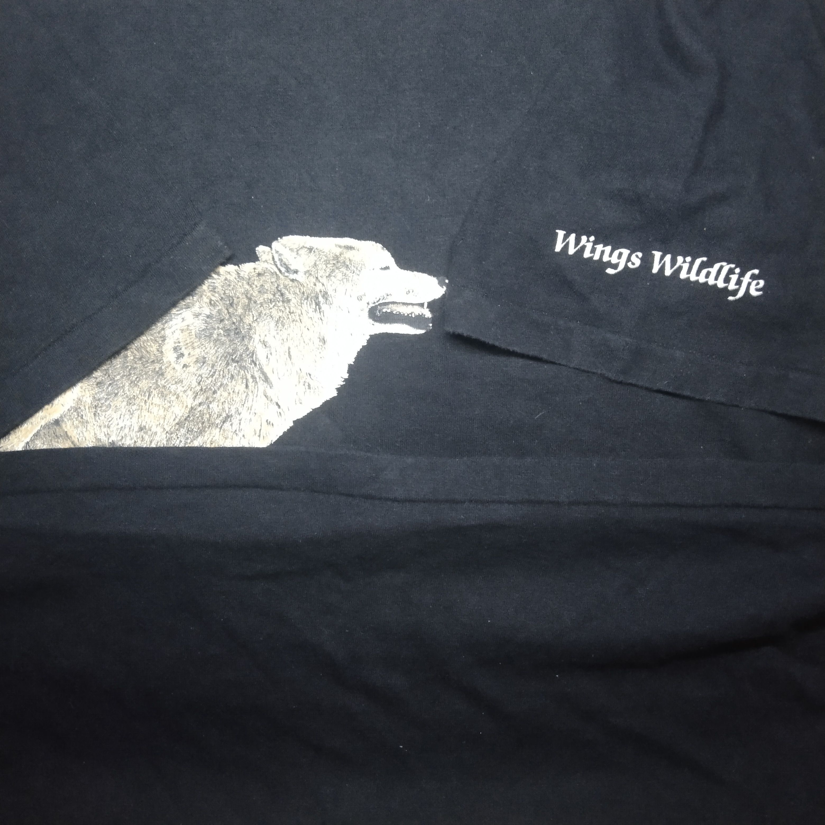 Vintage vintage 80's Harlequin NG Teena Houck wildlife t-shirt Size US M / EU 48-50 / 2 - 8 Thumbnail
