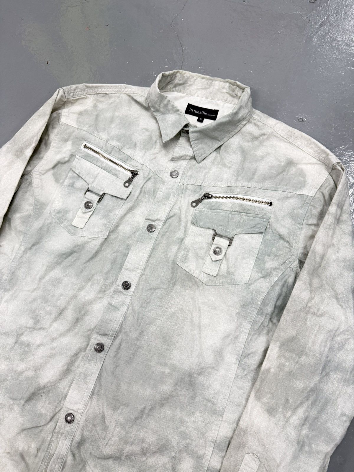 In The Attic Vintage In The Attic Washed Punk Shirt Ifsixwasnine Mud Max Size US XL / EU 56 / 4 - 2 Thumbnail