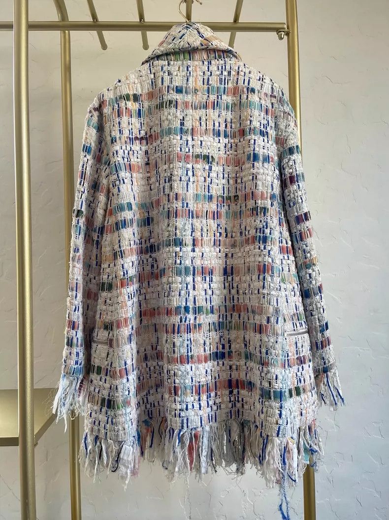 Chanel Chanel Waterfall series lesage tweed heavy industry coat Size XS / US 0-2 / IT 36-38 - 2 Thumbnail