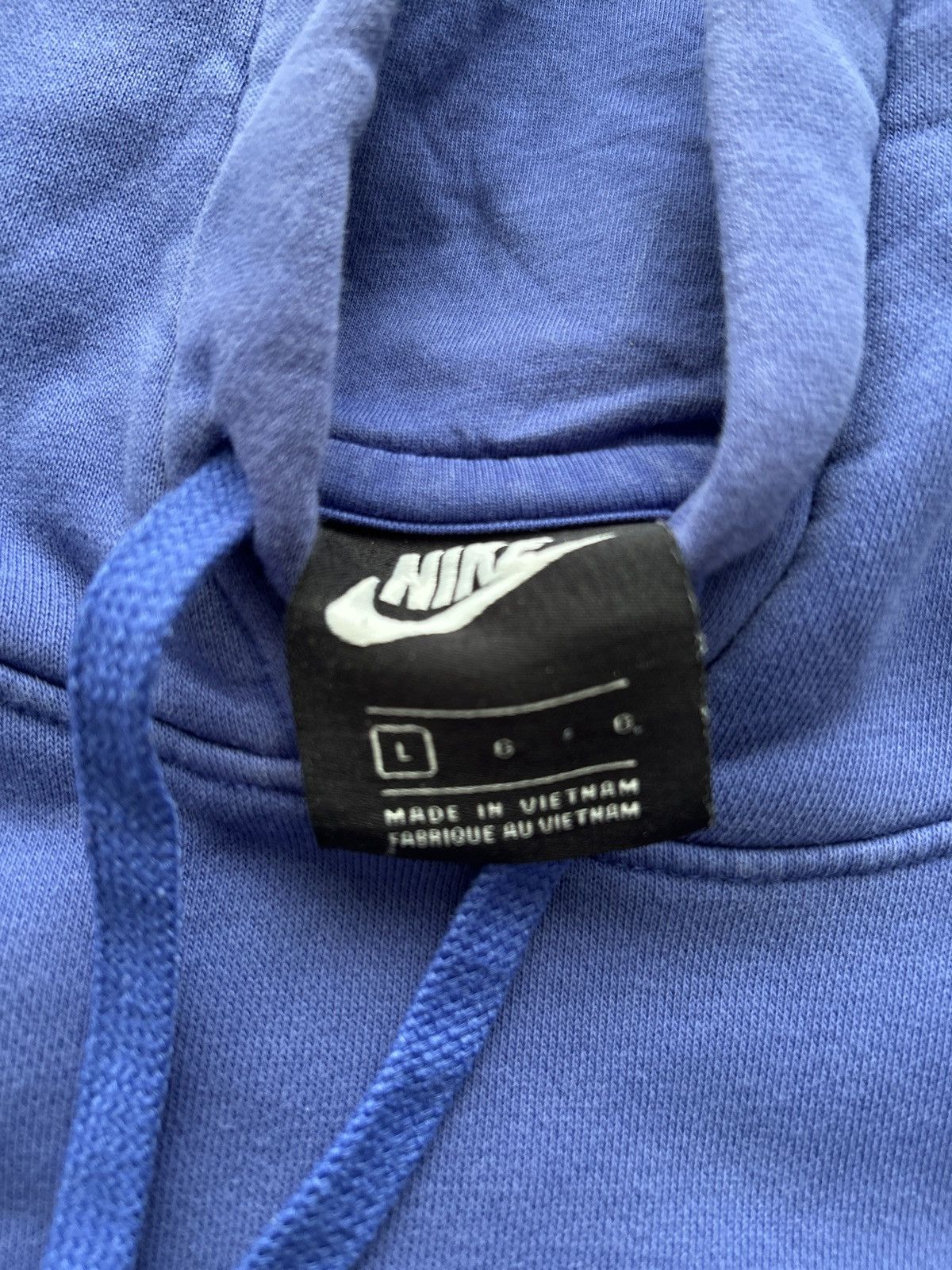 Nike Blue Nike Hoodie Size US L / EU 52-54 / 3 - 3 Thumbnail