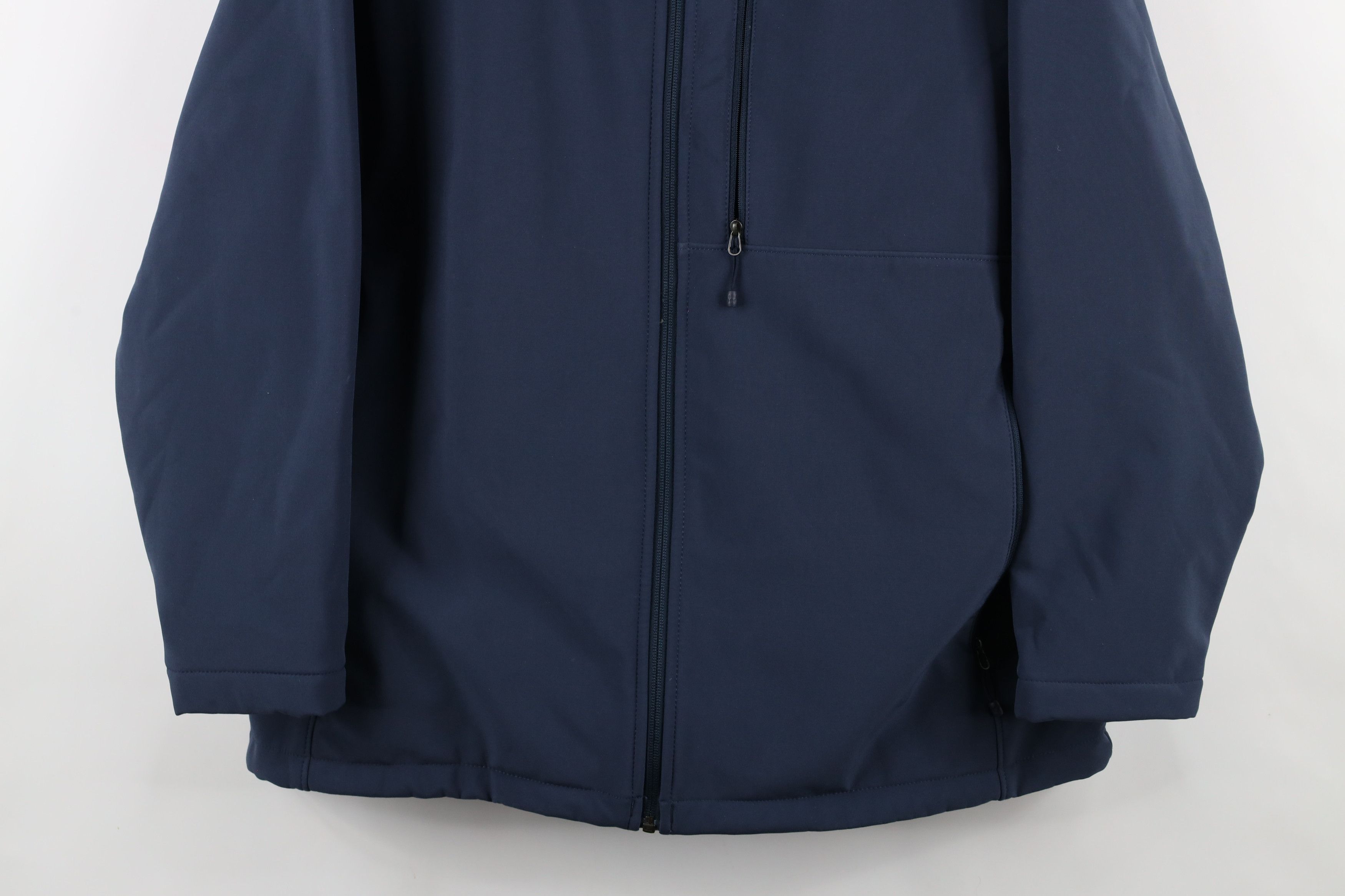 The North Face × Vintage The North Face Barrier Fleece Lined Soft Shell Jacket Blue Size US XL / EU 56 / 4 - 3 Thumbnail